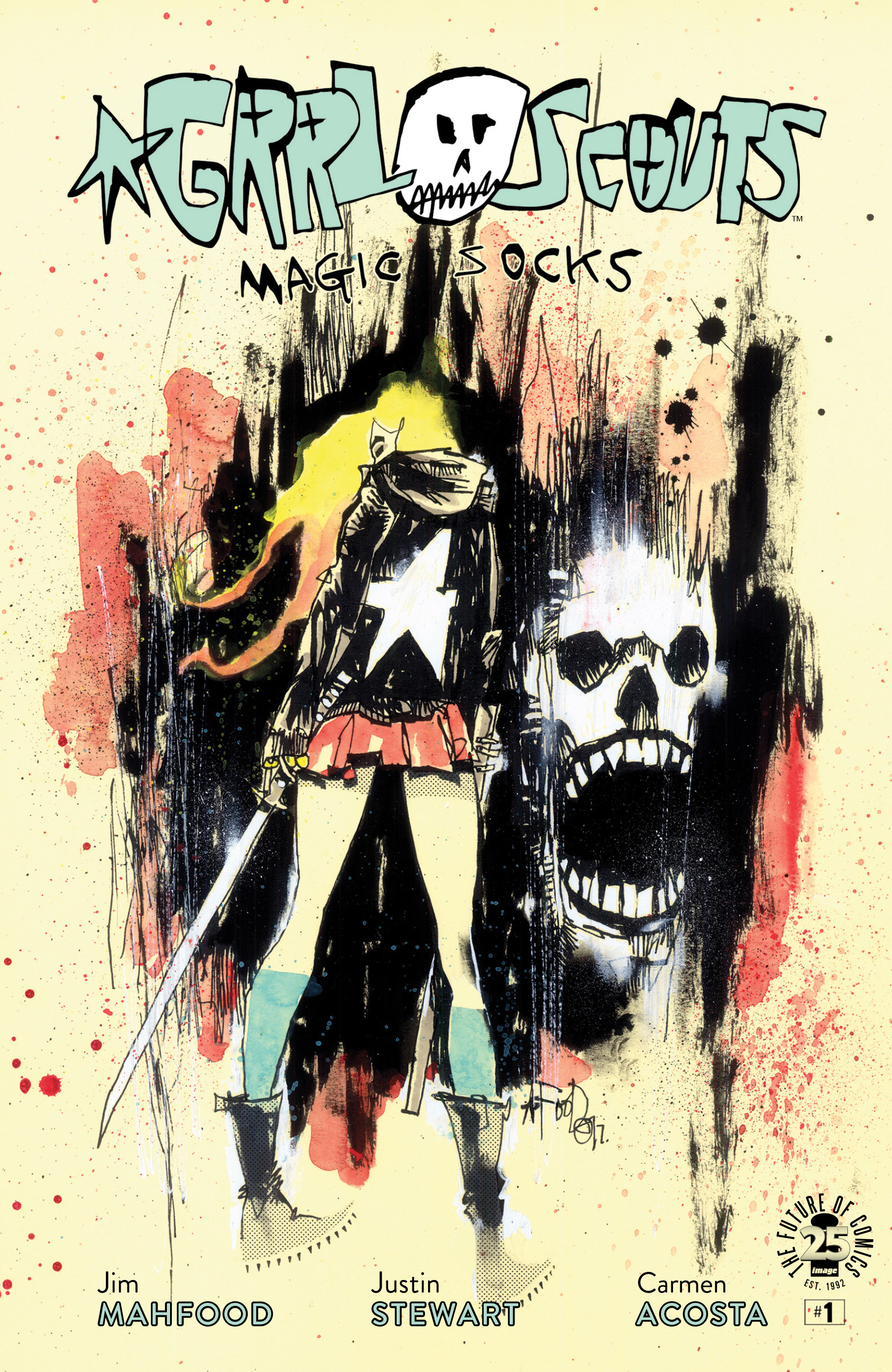 Read online Grrl Scouts: Magic Socks comic -  Issue #1 - 1