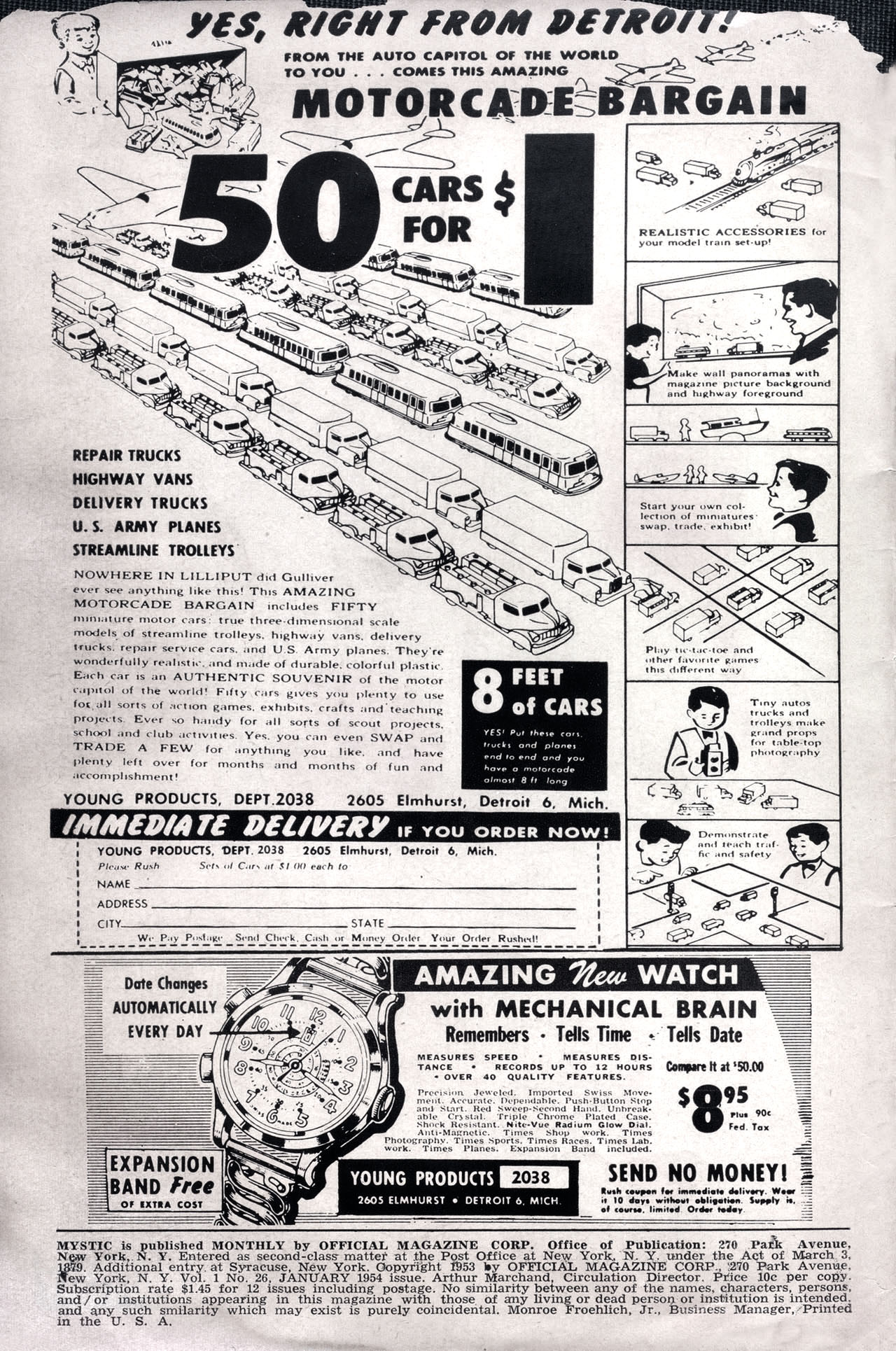 Read online Mystic (1951) comic -  Issue #26 - 2