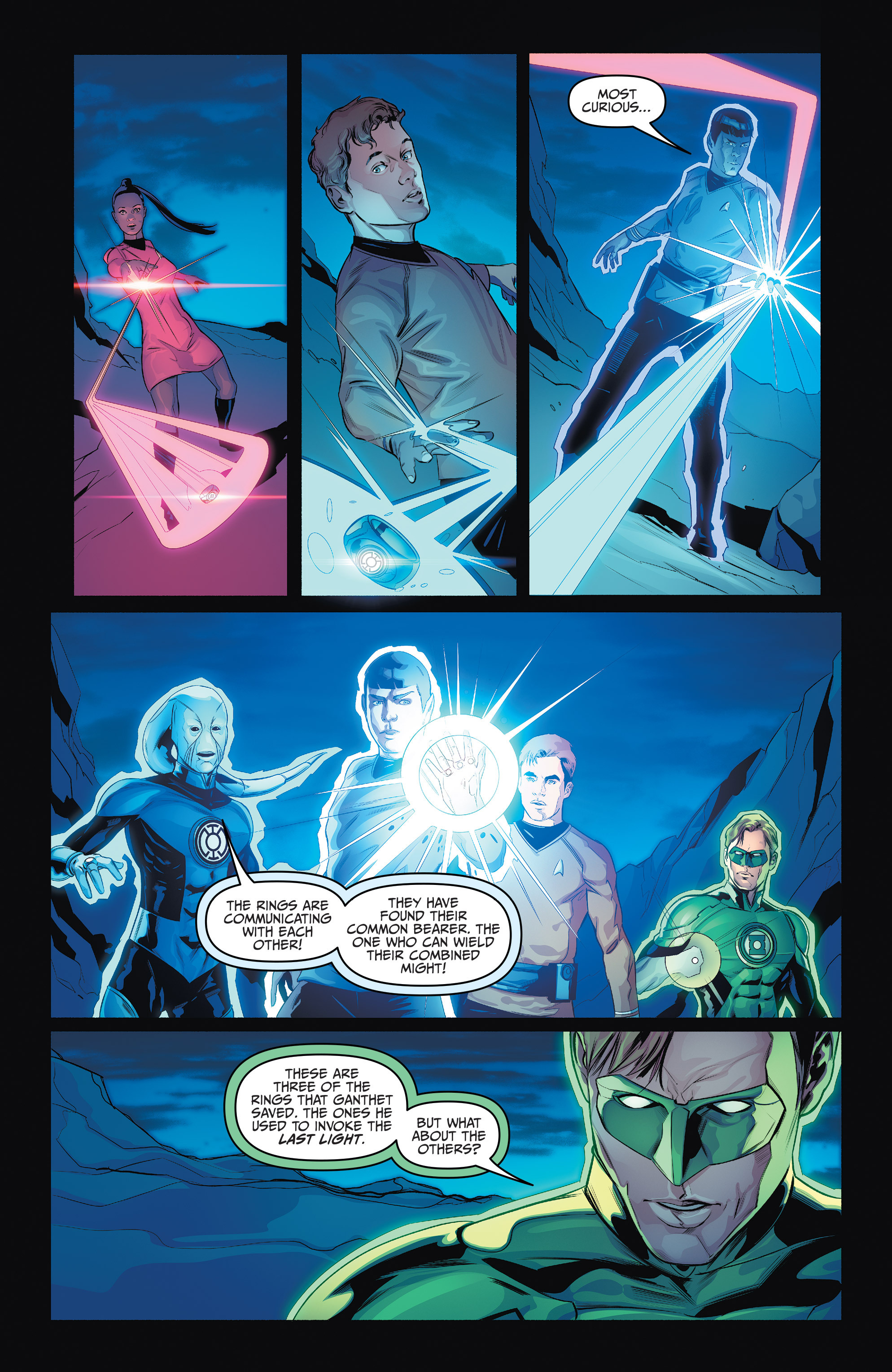 Read online Star Trek/Green Lantern (2015) comic -  Issue #6 - 14
