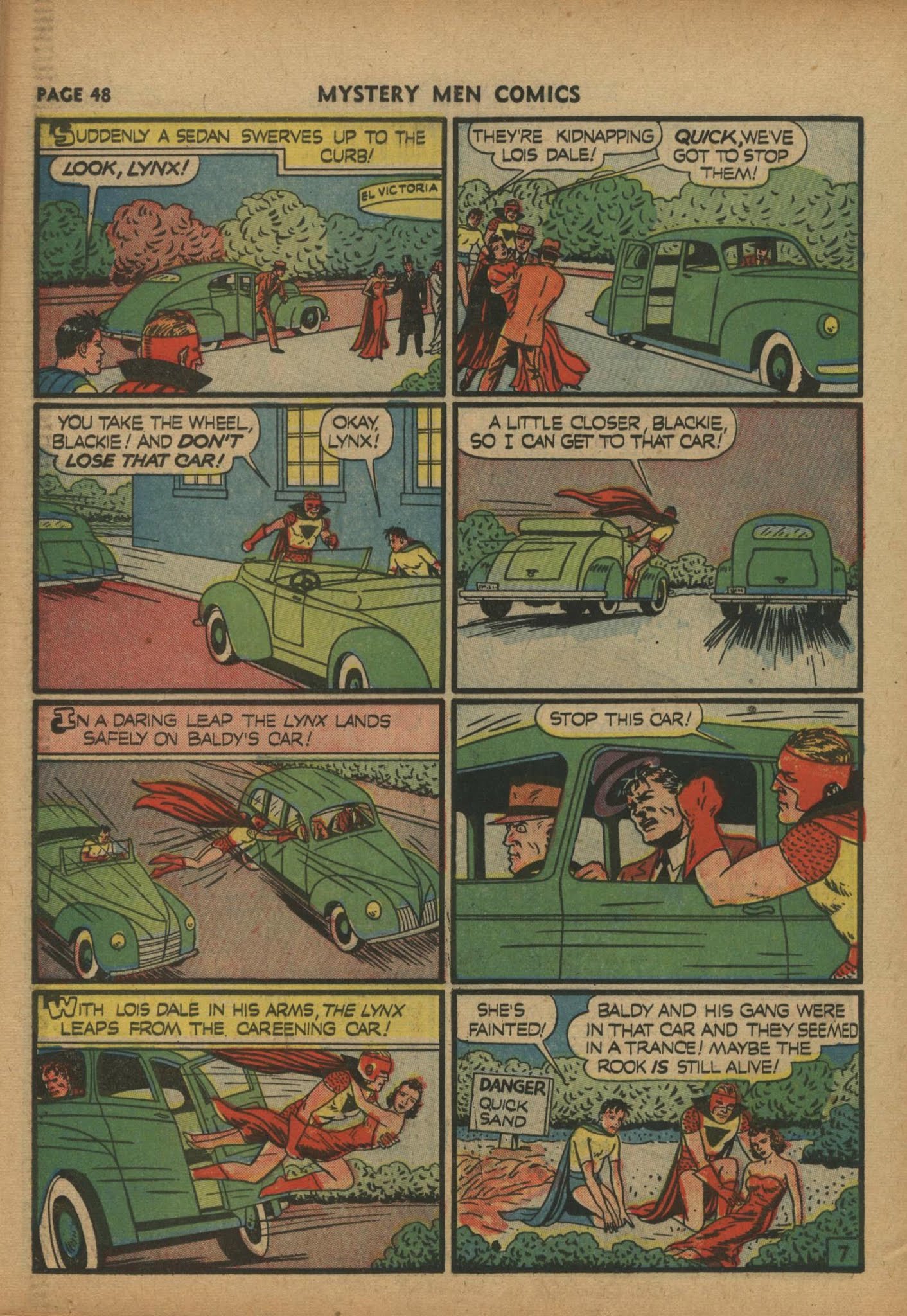 Read online Mystery Men Comics comic -  Issue #20 - 50