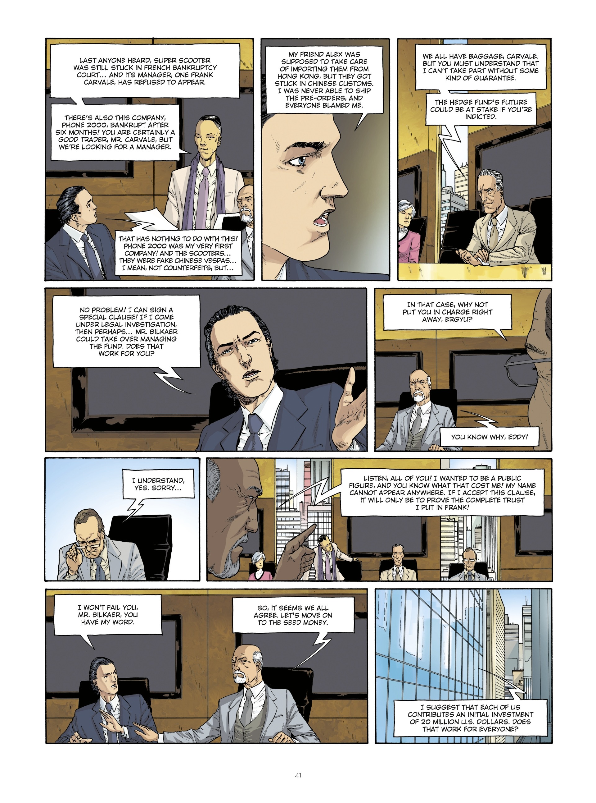 Read online Hedge Fund comic -  Issue #1 - 43