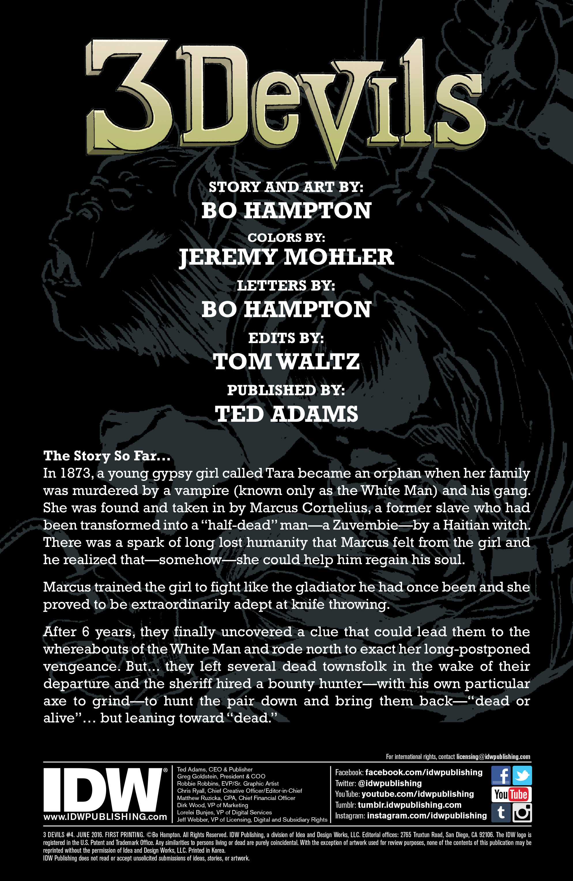 Read online 3 Devils comic -  Issue #4 - 2