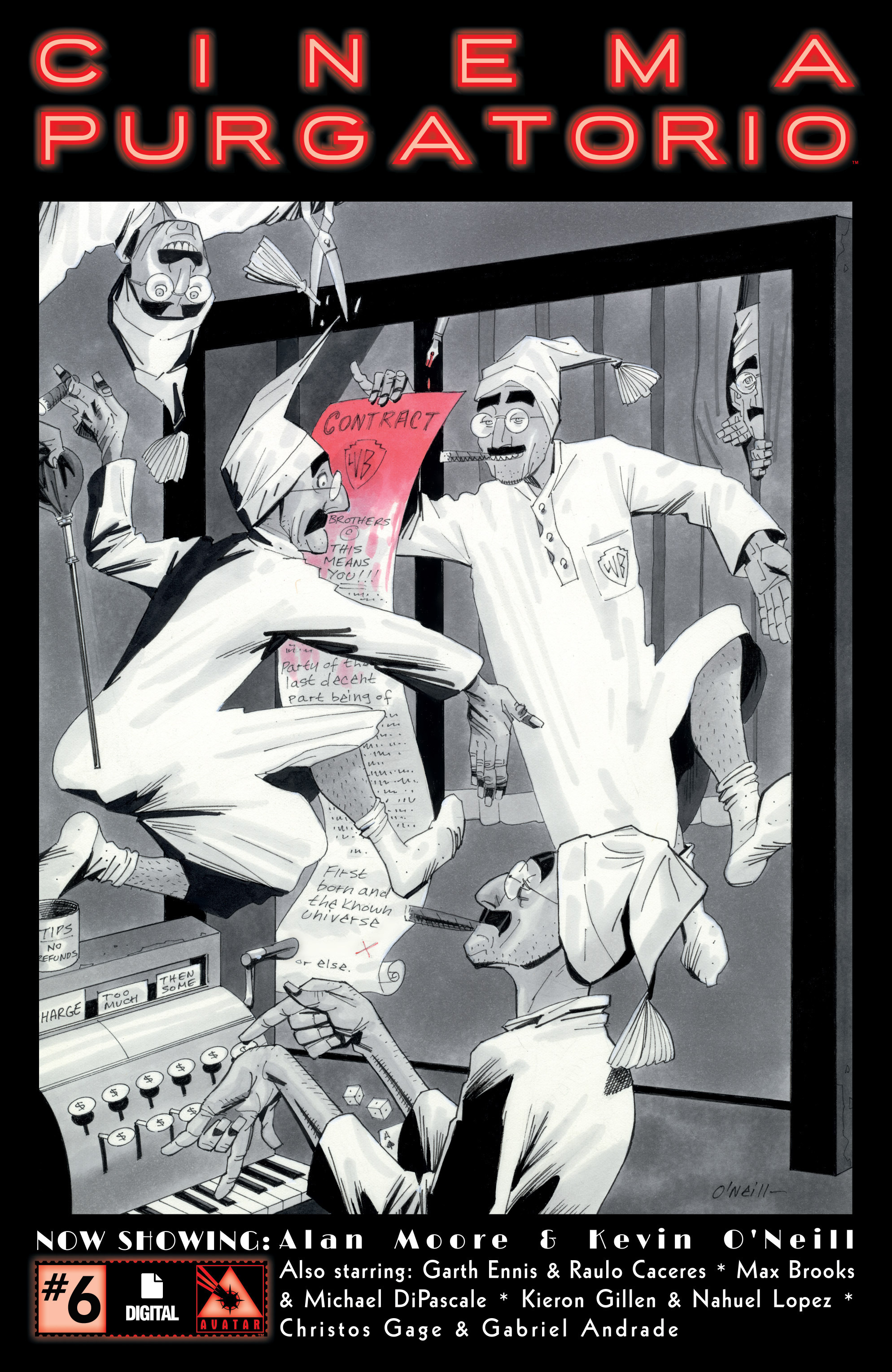 Read online Alan Moore's Cinema Purgatorio comic -  Issue #6 - 1