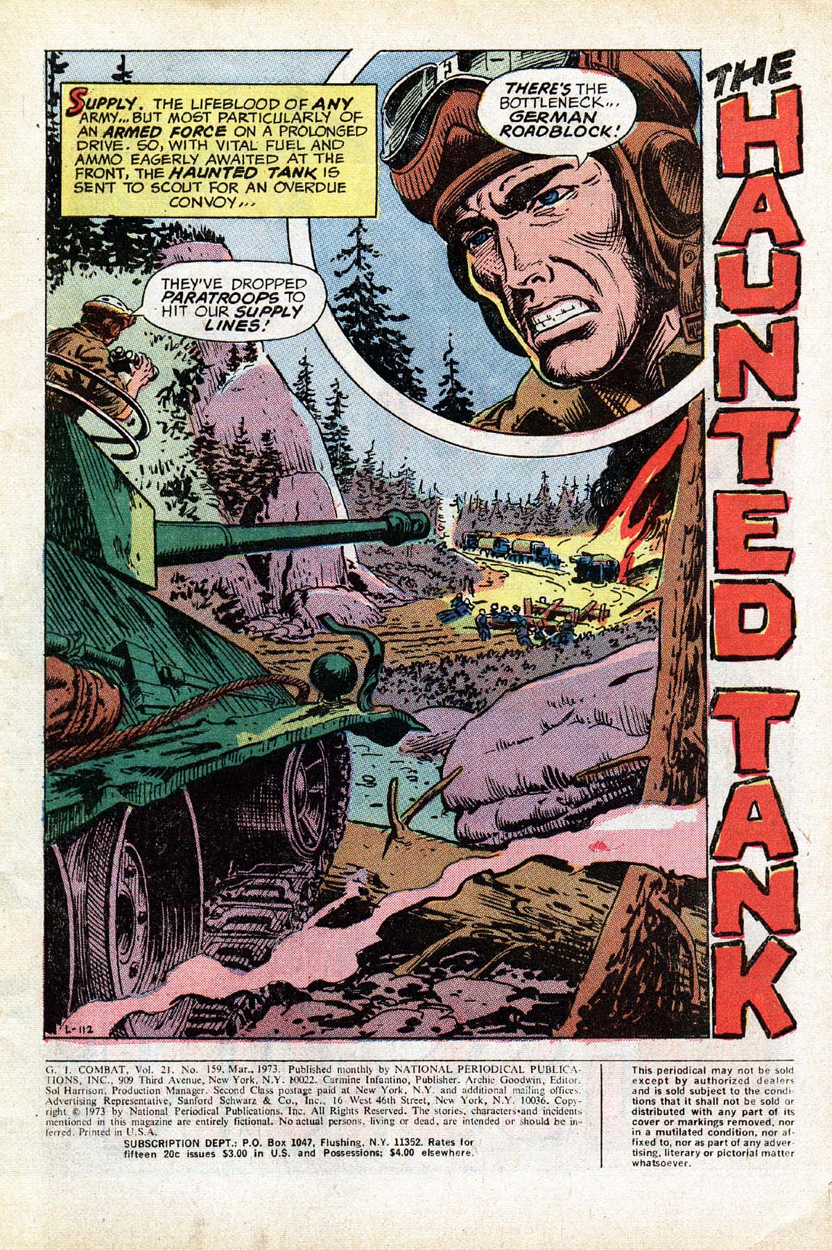 Read online G.I. Combat (1952) comic -  Issue #159 - 3