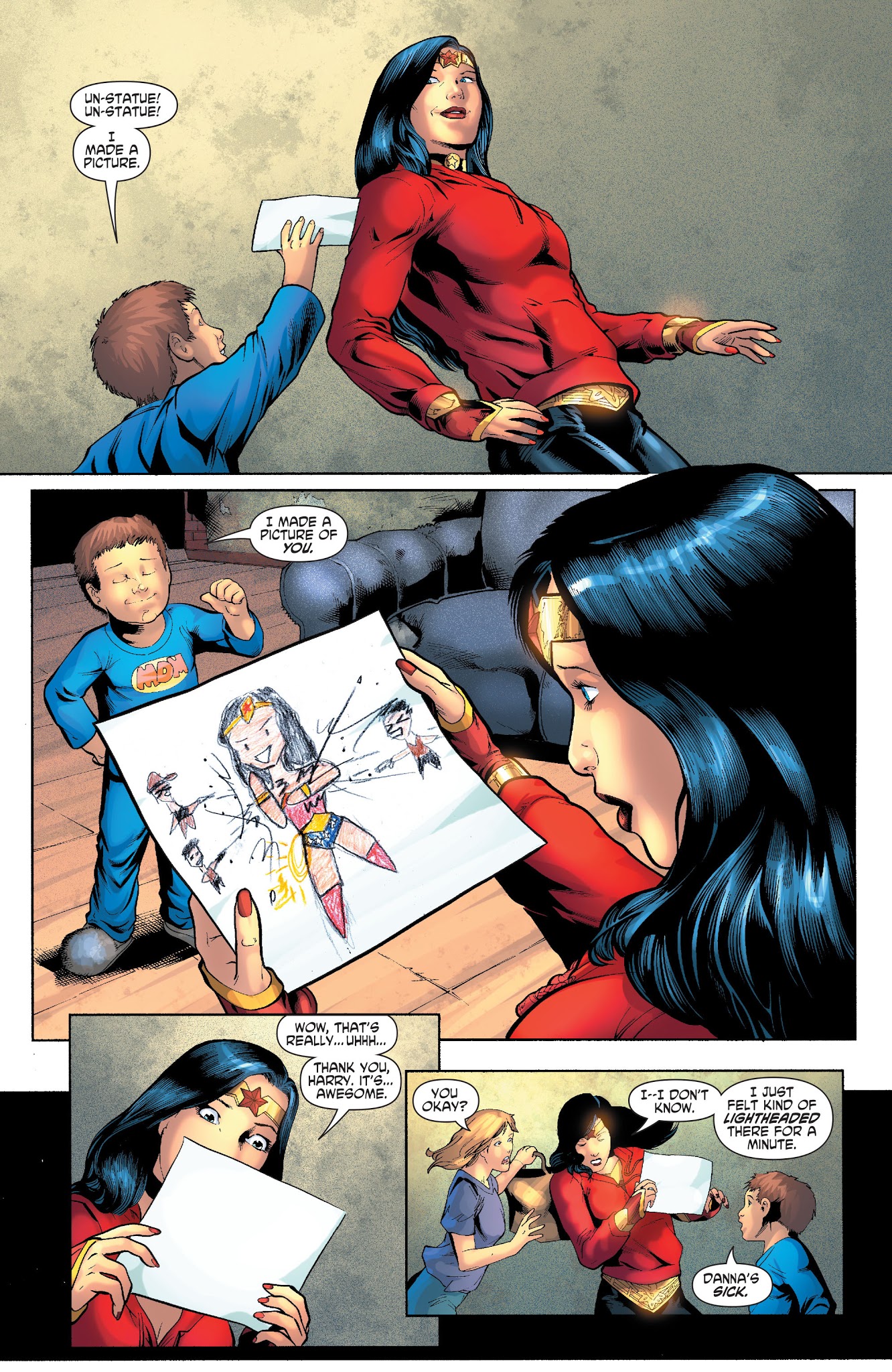 Read online Wonder Woman: Odyssey comic -  Issue # TPB 1 - 133