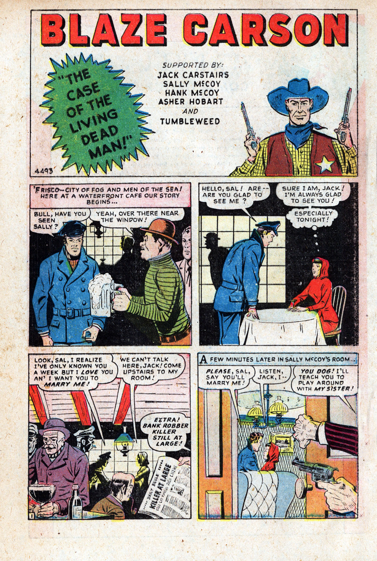 Read online Blaze Carson comic -  Issue #4 - 12