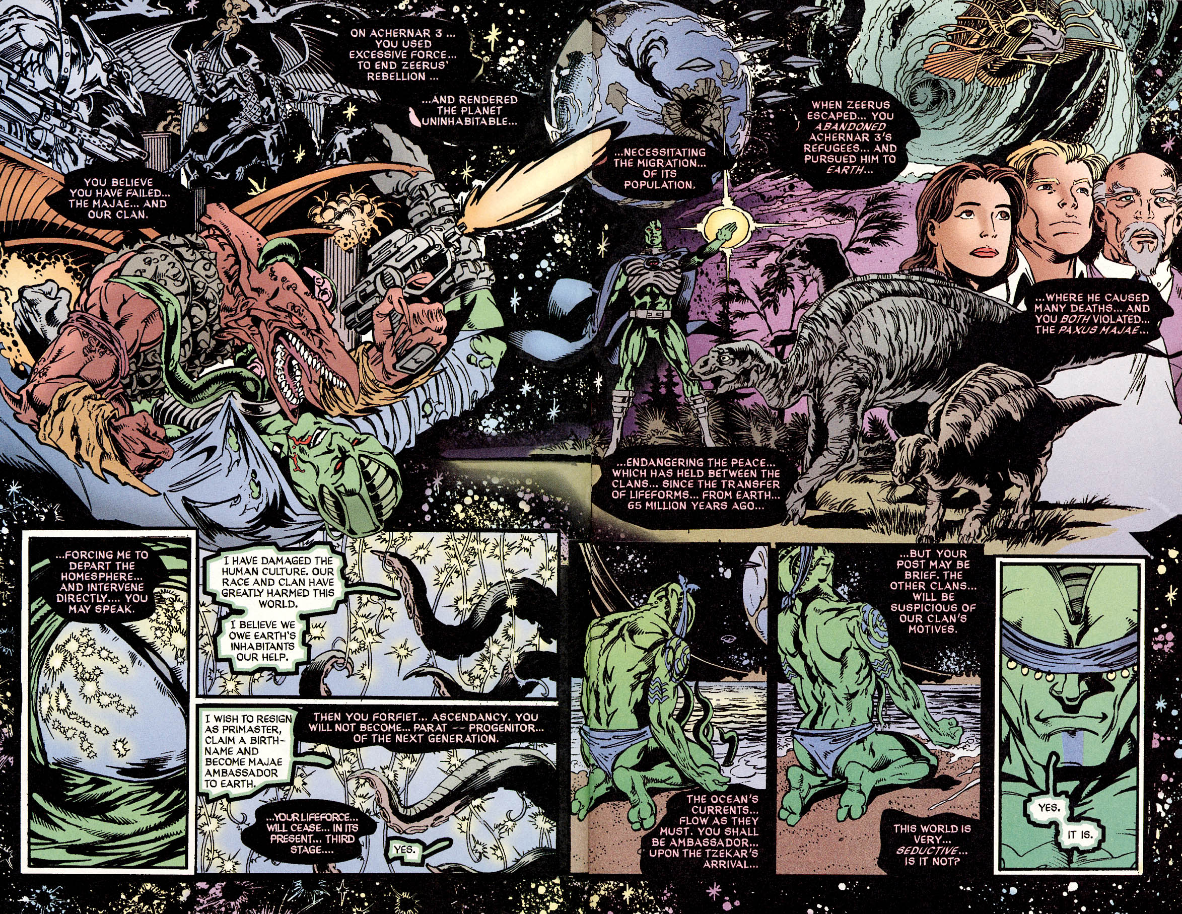 Read online Leonard Nimoy's Primortals (1996) comic -  Issue #4 - 16