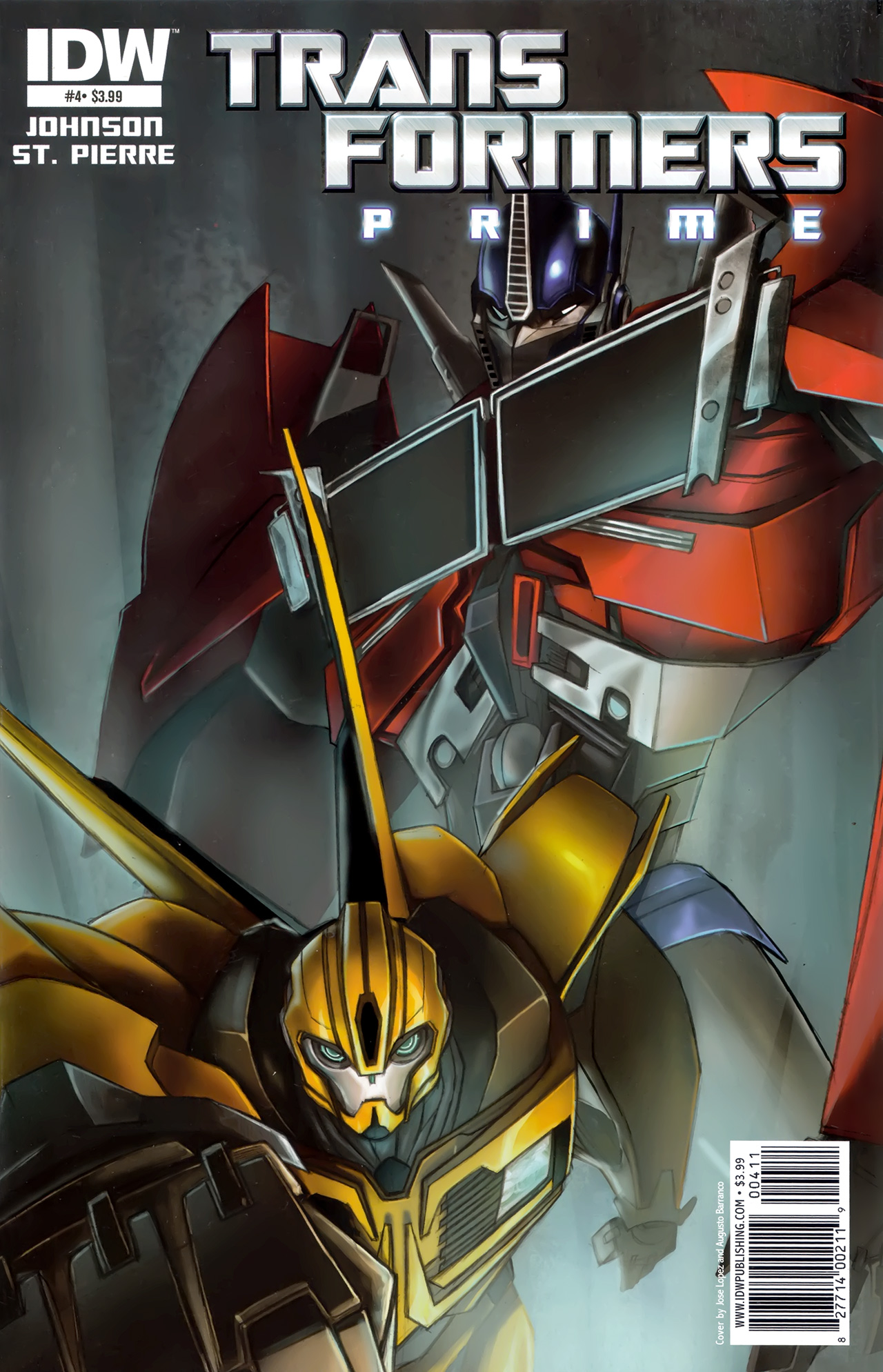 Read online The Transformers: Prime comic -  Issue #4 - 1