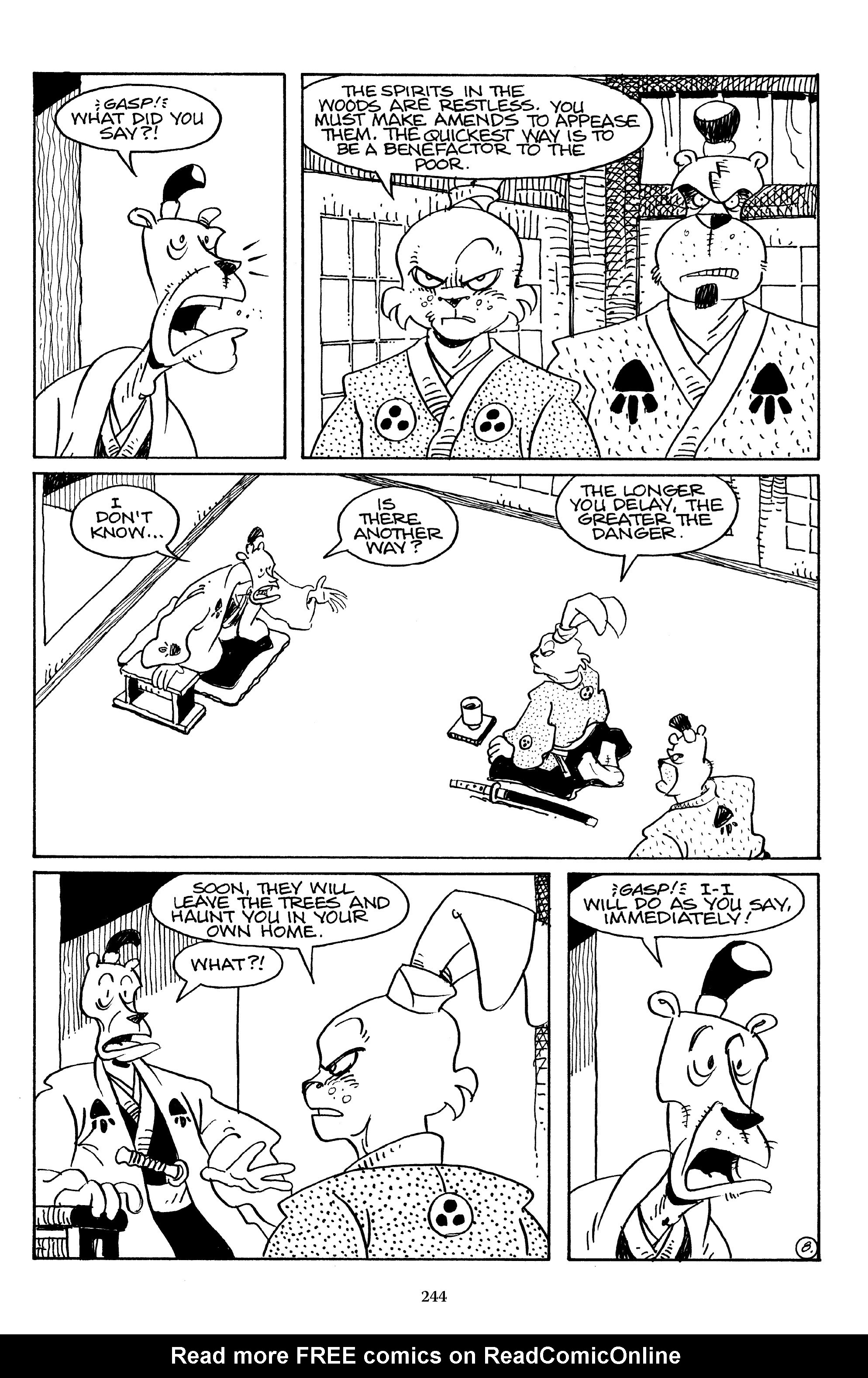 Read online The Usagi Yojimbo Saga comic -  Issue # TPB 4 - 241