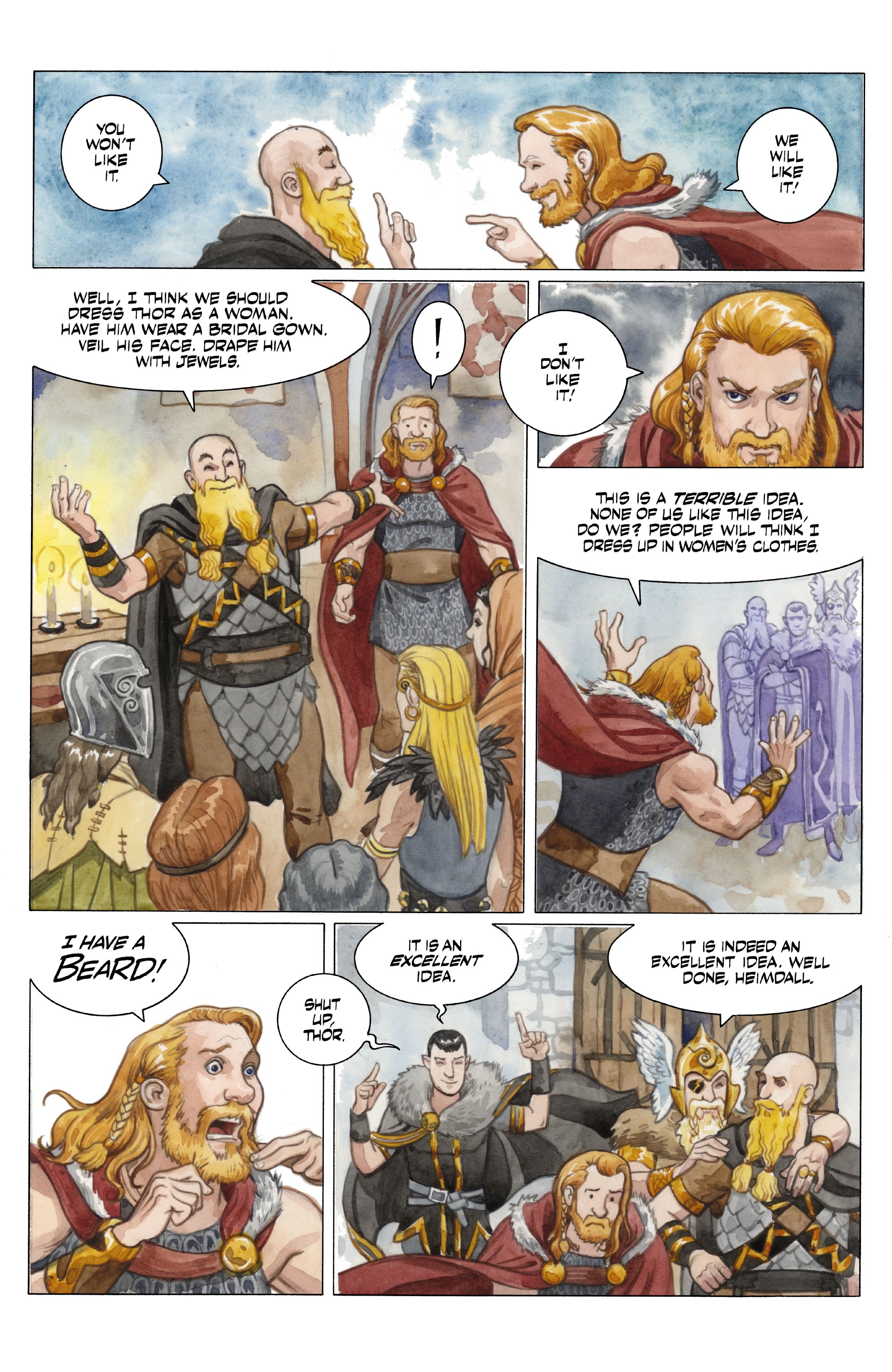 Read online Norse Mythology comic -  Issue #6 - 10