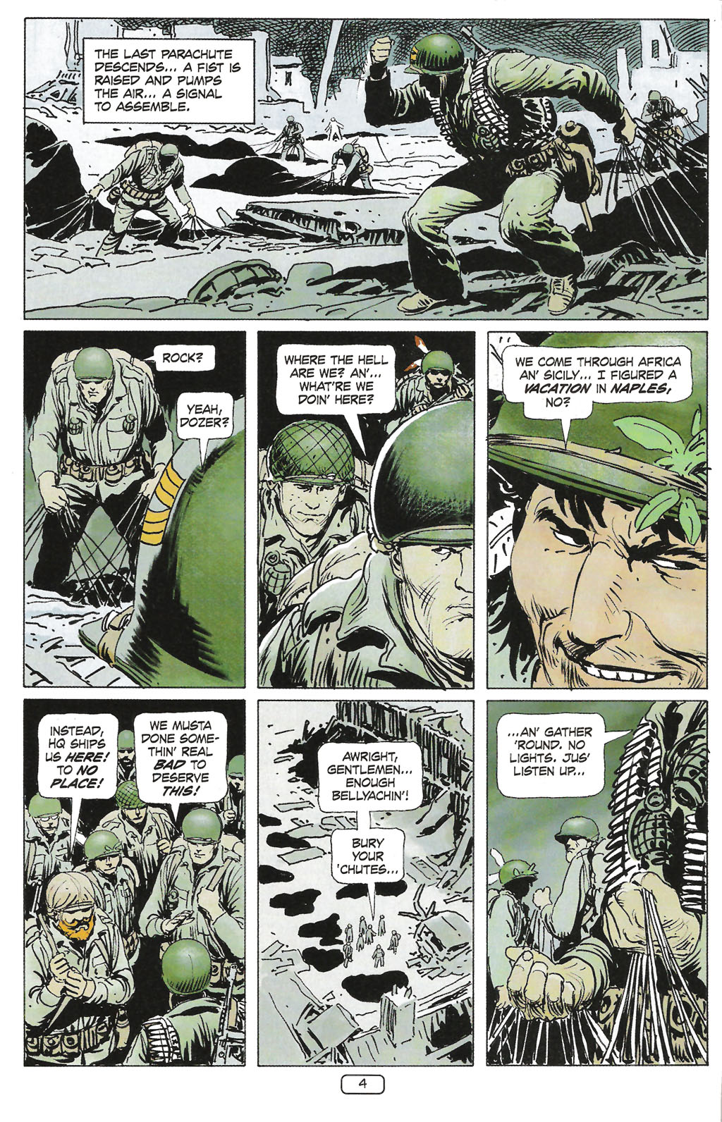 Read online Sgt. Rock: The Prophecy comic -  Issue #1 - 6