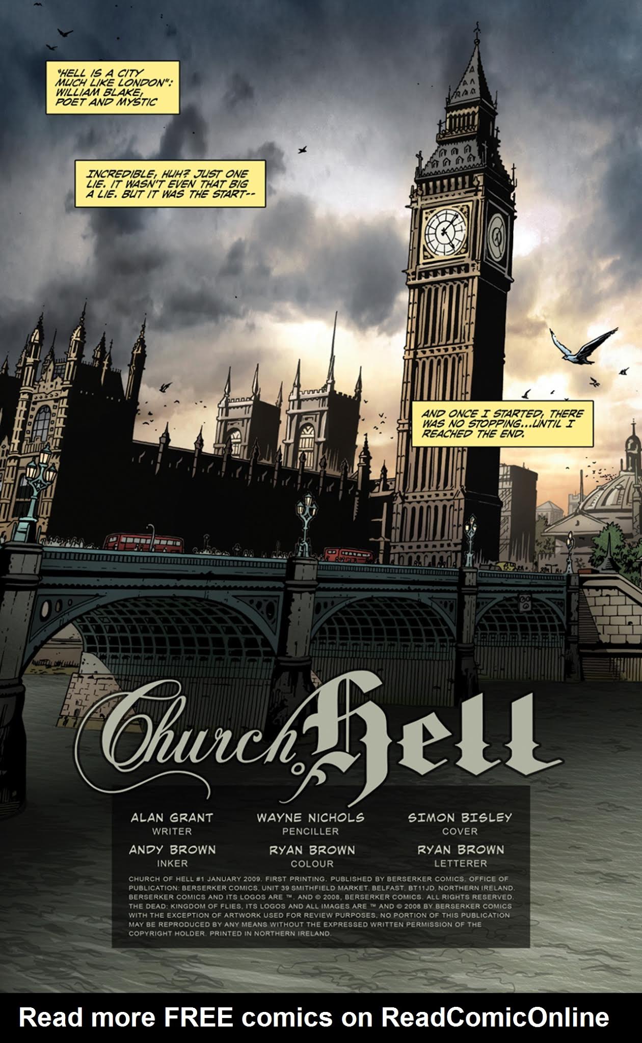 Read online Church of Hell comic -  Issue #1 - 6