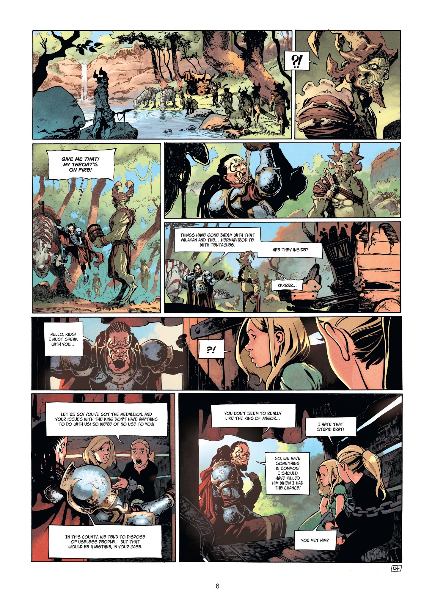 Read online Angor comic -  Issue #5 - 6