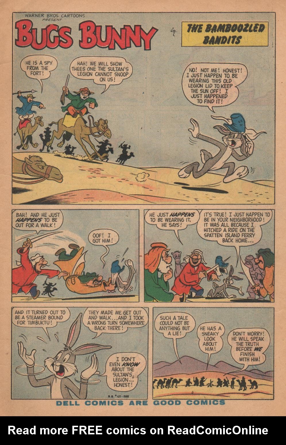 Read online Bugs Bunny comic -  Issue #62 - 3