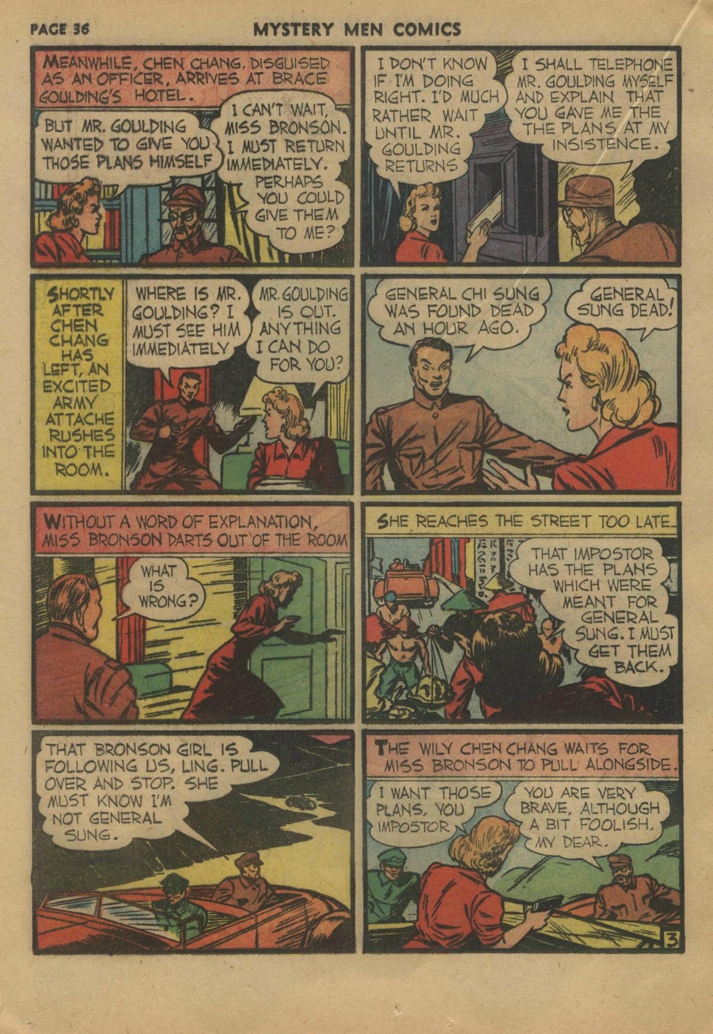 Read online Mystery Men Comics comic -  Issue #21 - 38