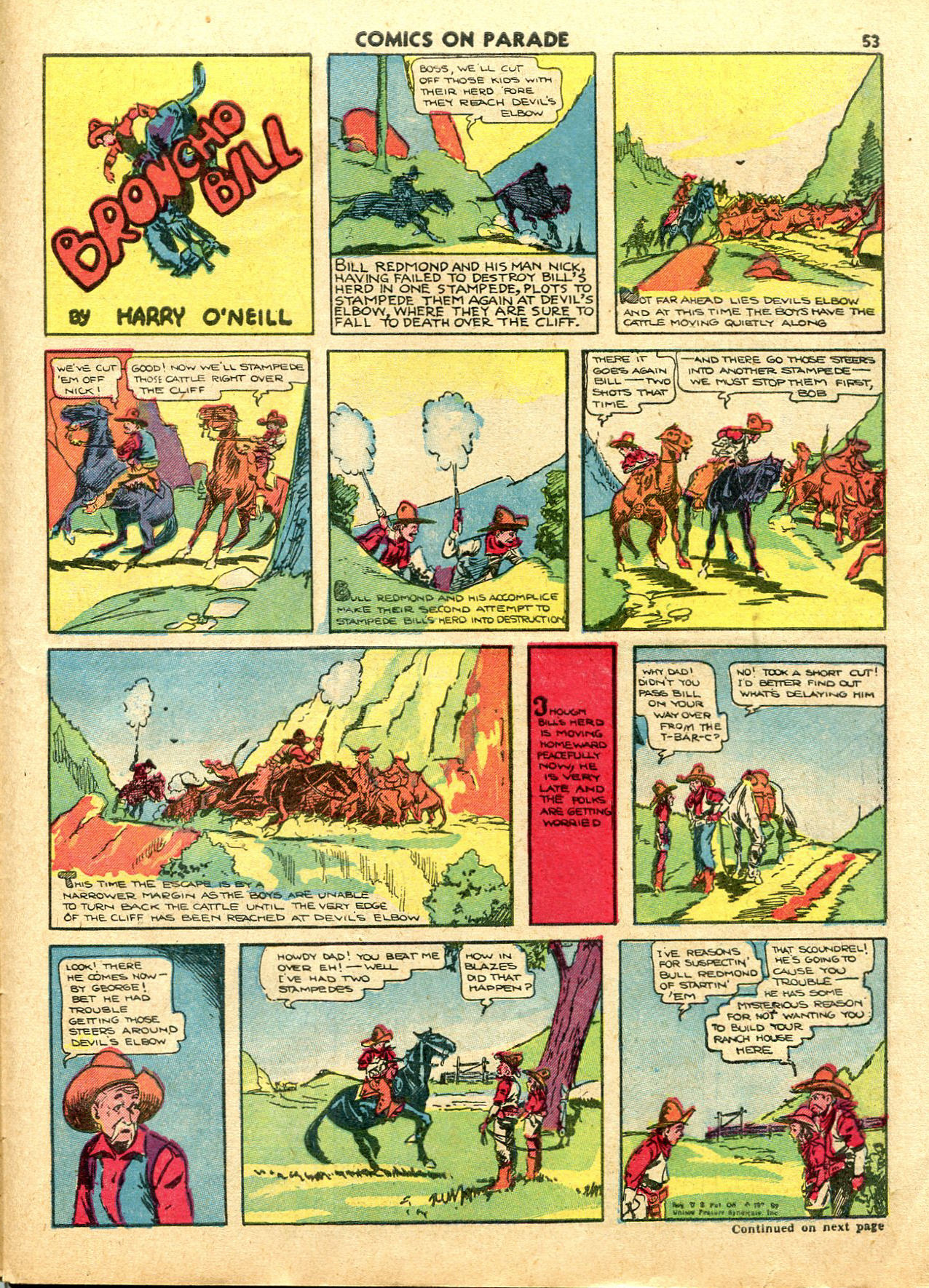 Read online Comics on Parade comic -  Issue #24 - 54
