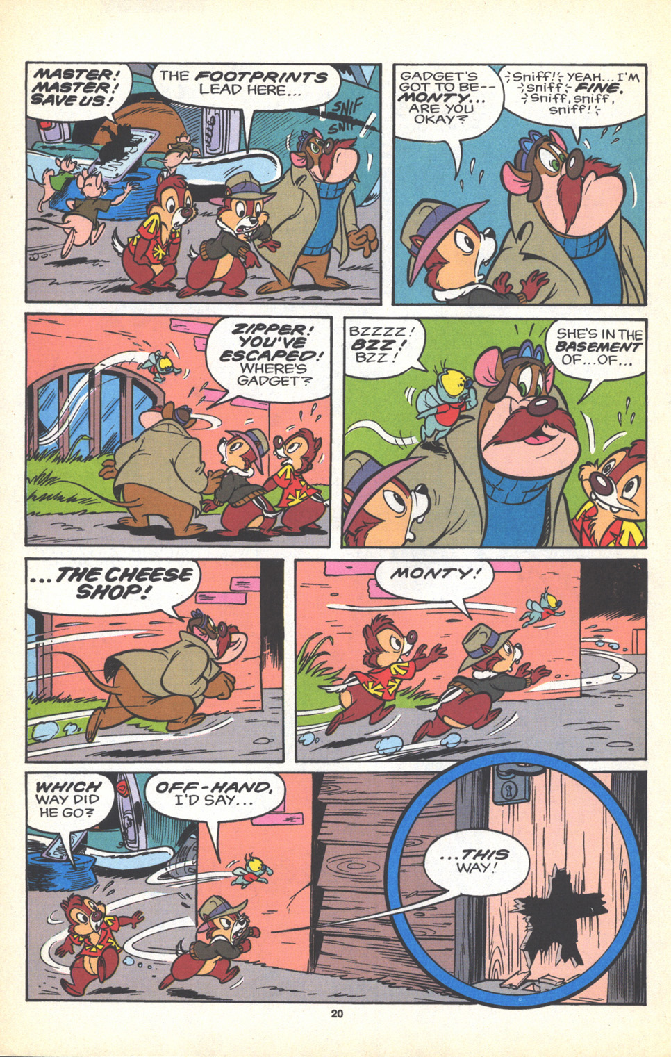 Read online Disney's Chip 'N Dale Rescue Rangers comic -  Issue #12 - 26