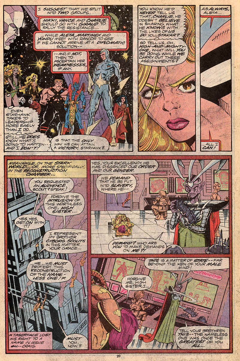 Read online Guardians of the Galaxy (1990) comic -  Issue #9 - 17