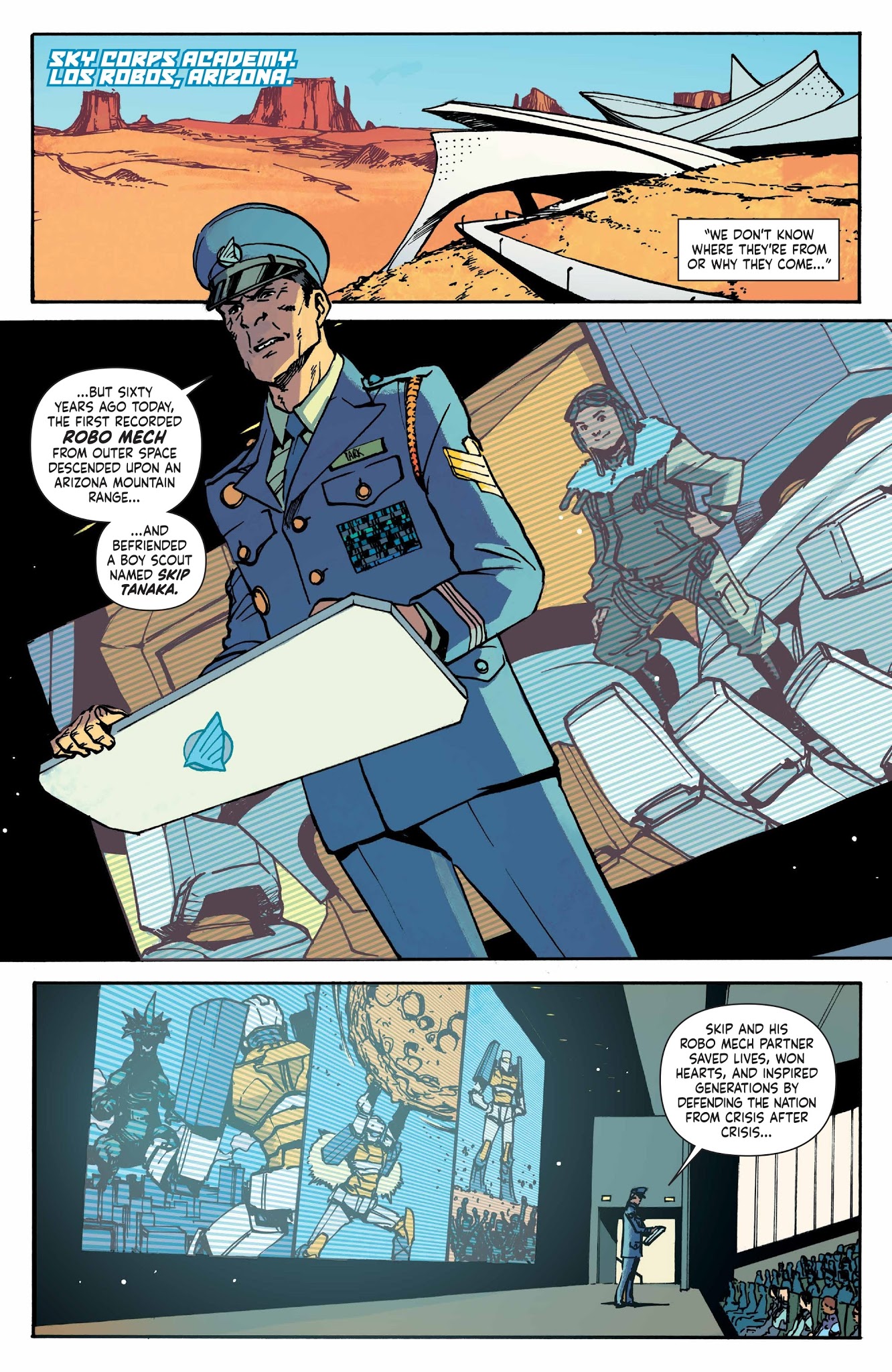 Read online Mech Cadet Yu comic -  Issue #1 - 3