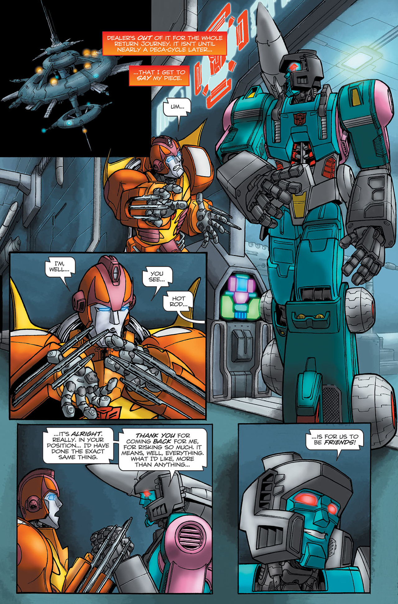 Read online Transformers Spotlight: Hot Rod comic -  Issue # Full - 23