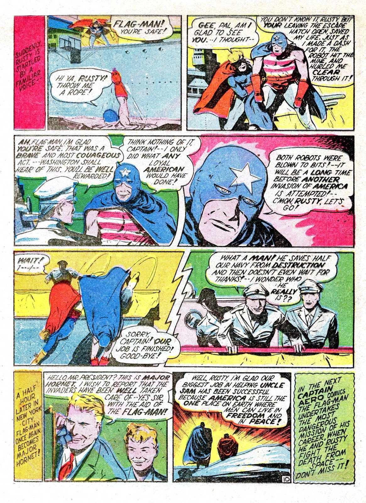 Captain Aero Comics issue 1 - Page 37
