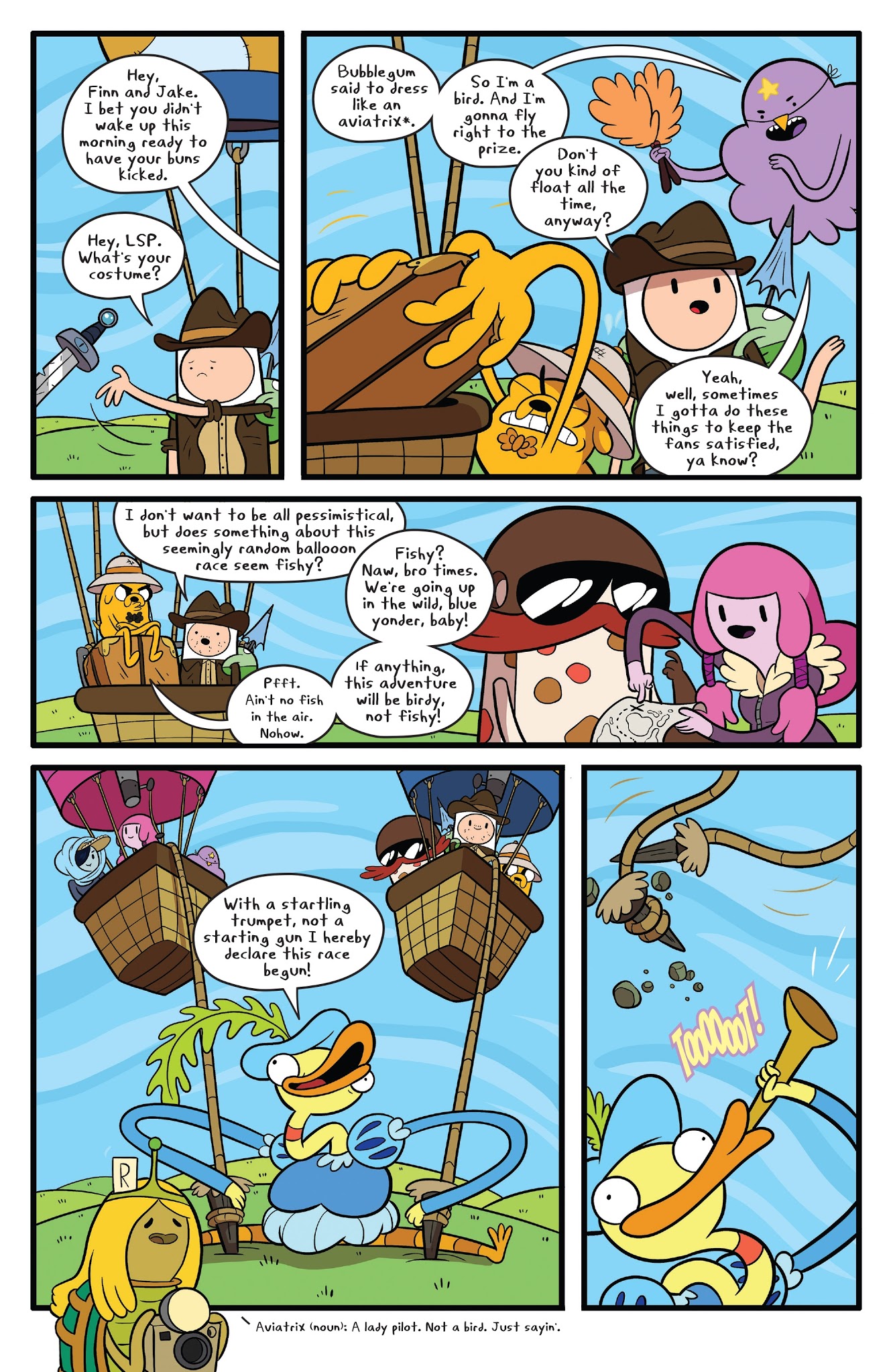 Read online Adventure Time comic -  Issue #66 - 11