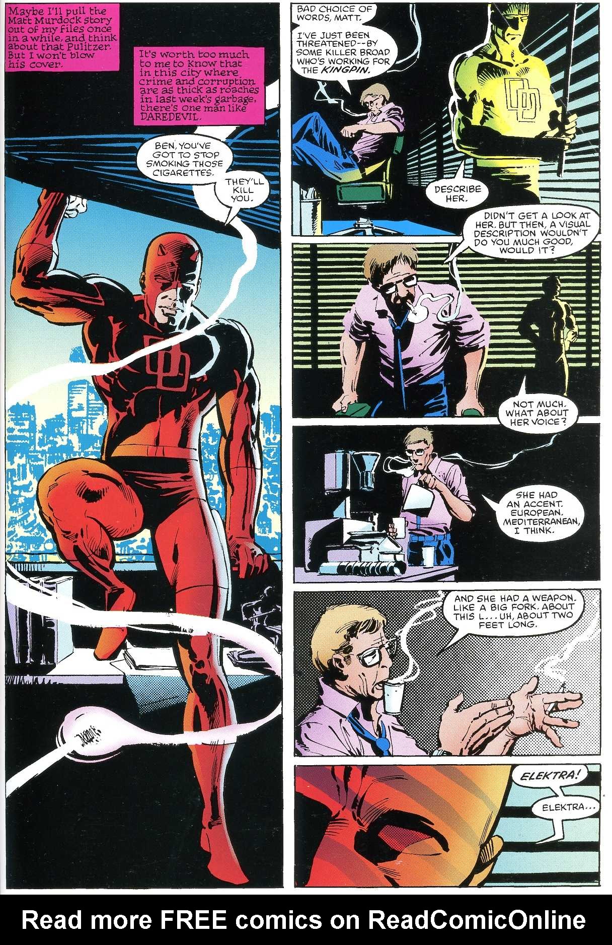 Read online Daredevil Visionaries: Frank Miller comic -  Issue # TPB 2 - 254