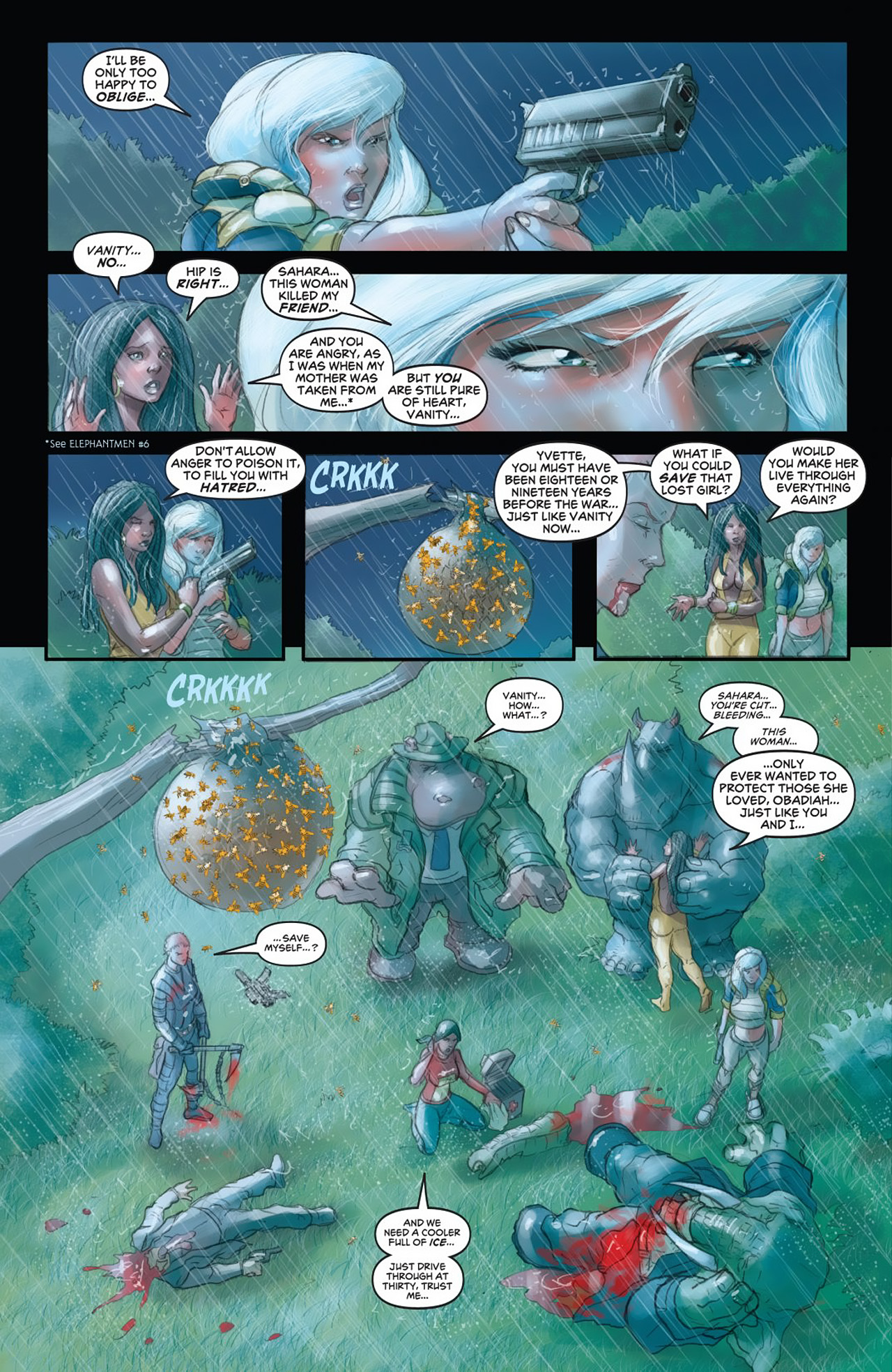 Read online Elephantmen comic -  Issue #39 - 35