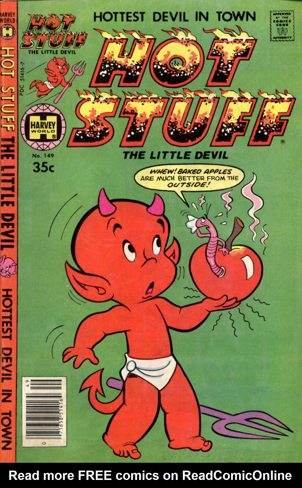 Read online Hot Stuff, the Little Devil comic -  Issue #149 - 1
