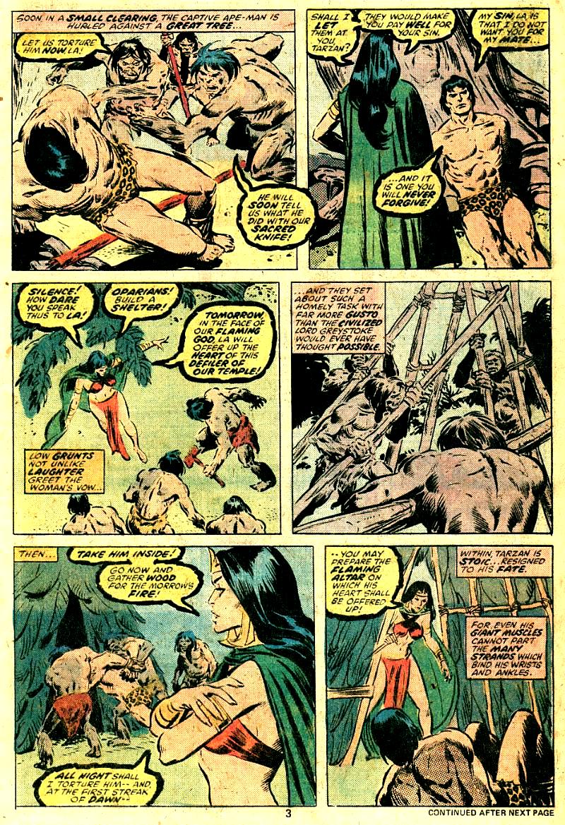 Read online Tarzan (1977) comic -  Issue #6 - 4