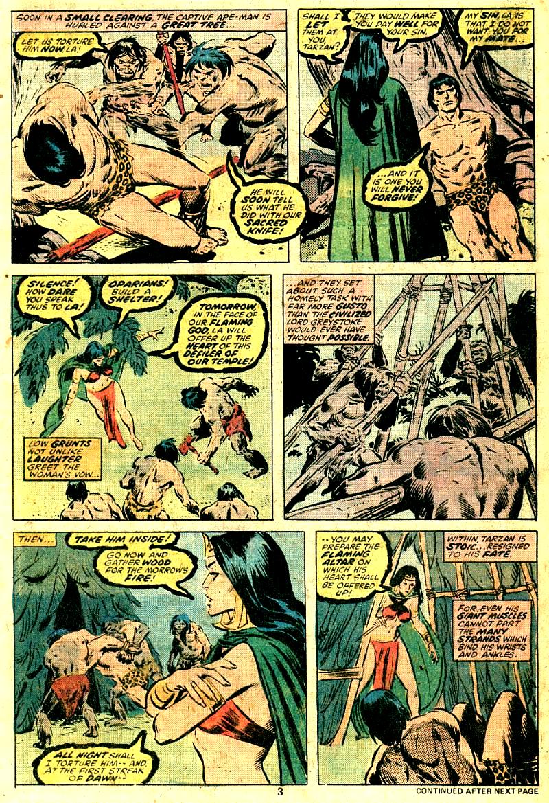 Read online Tarzan (1977) comic -  Issue #6 - 4