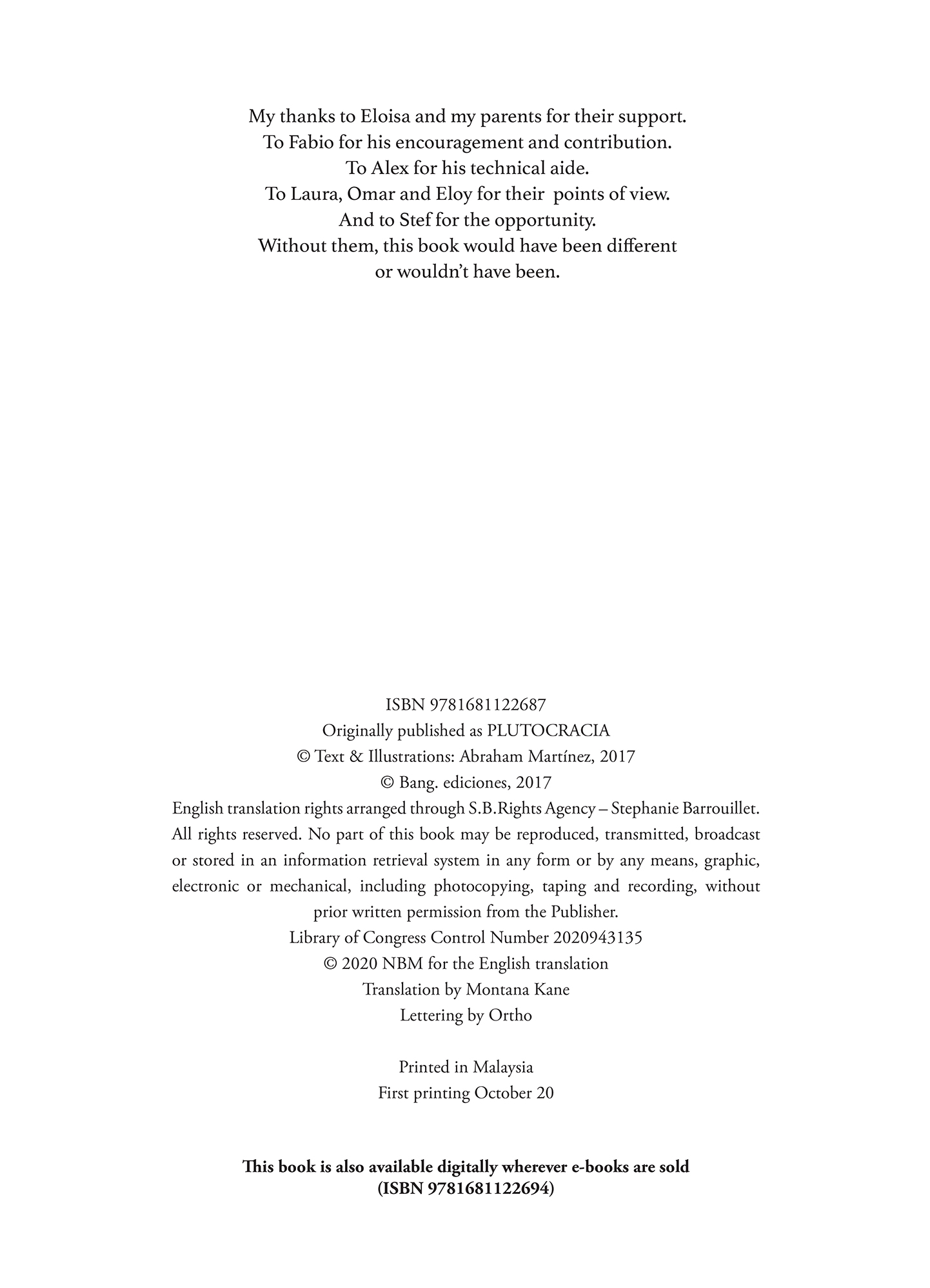 Read online Plutocracy comic -  Issue # TPB - 4