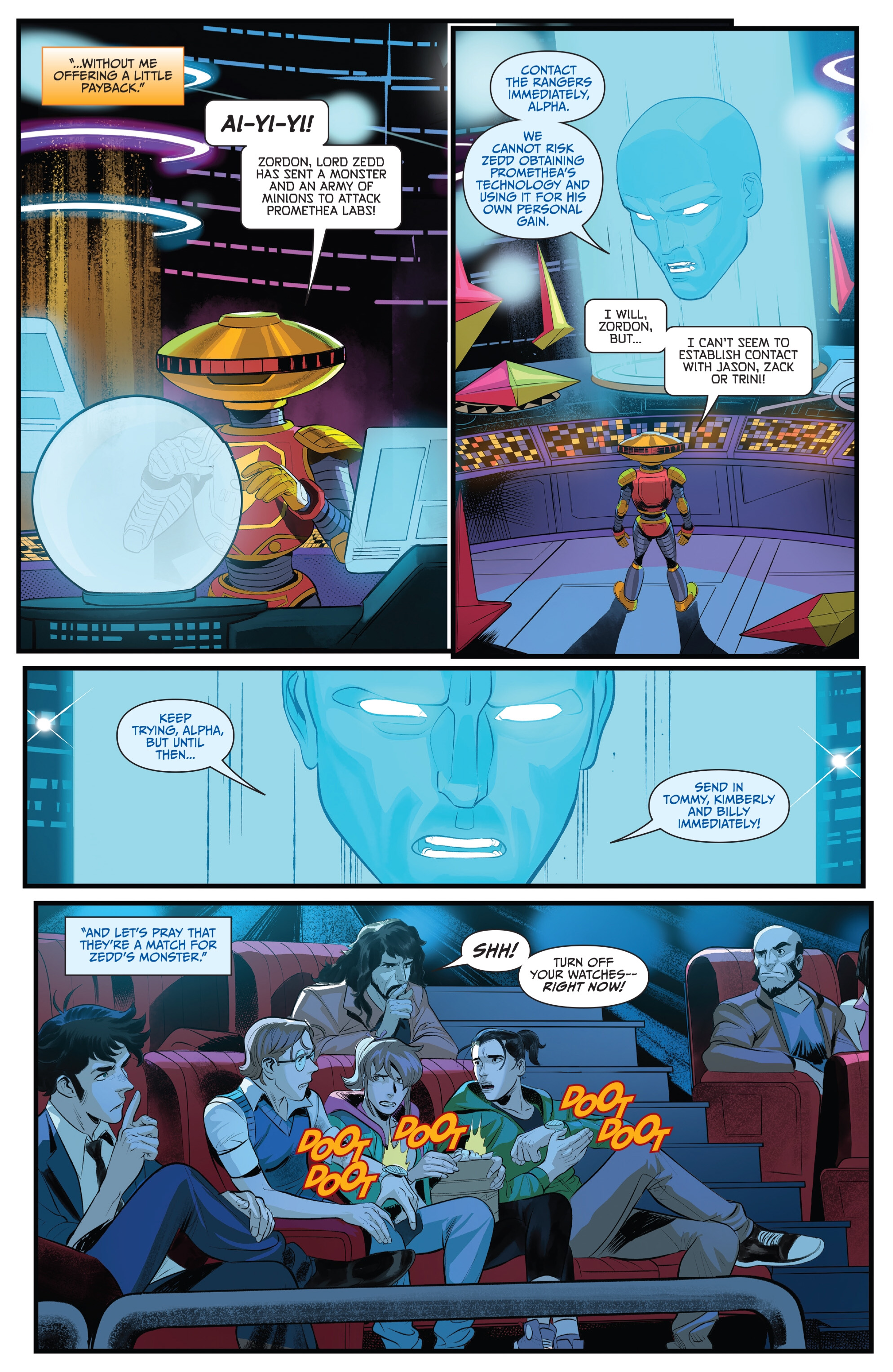 Read online Saban's Go Go Power Rangers comic -  Issue #30 - 11