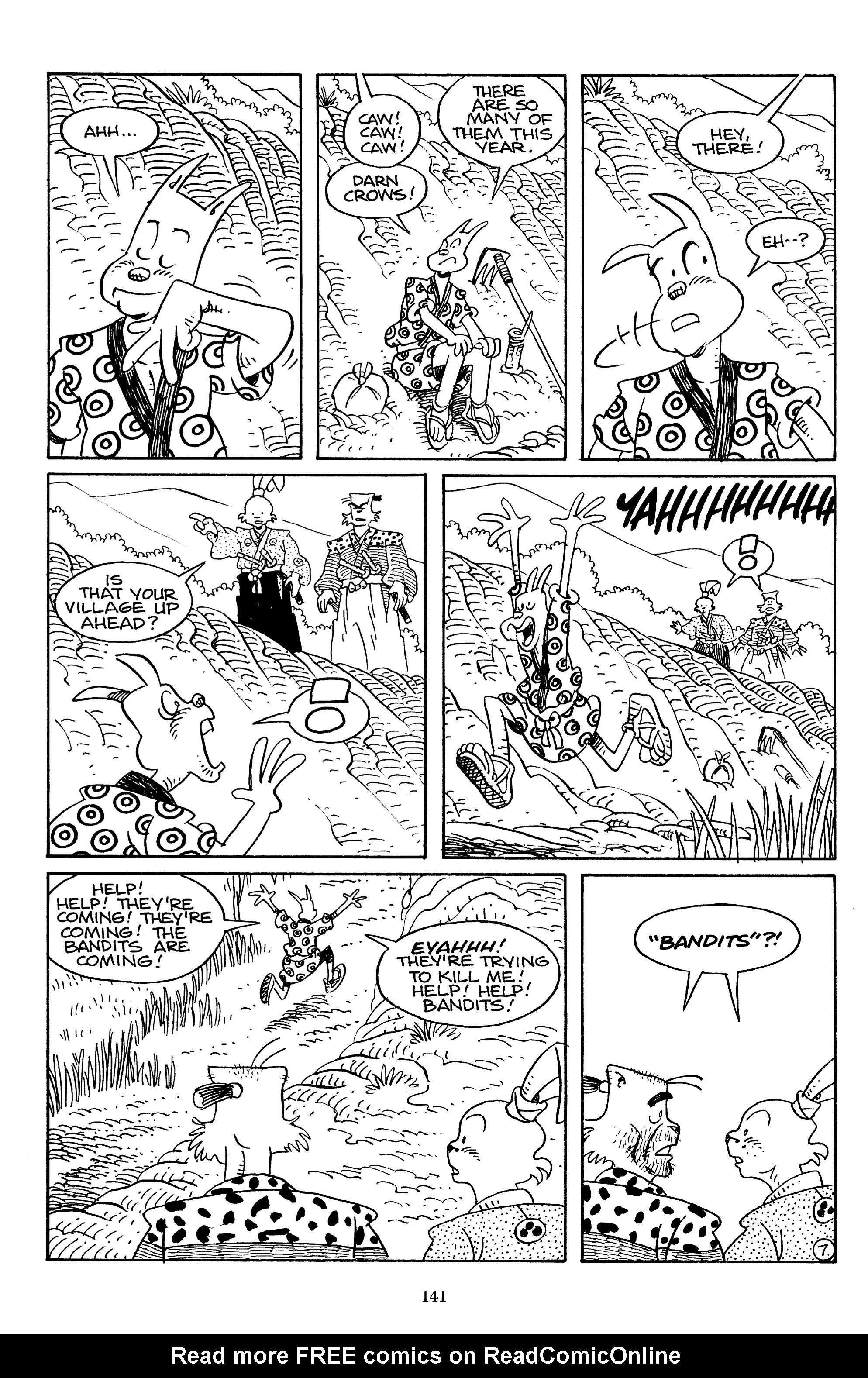 Read online The Usagi Yojimbo Saga comic -  Issue # TPB 4 - 140