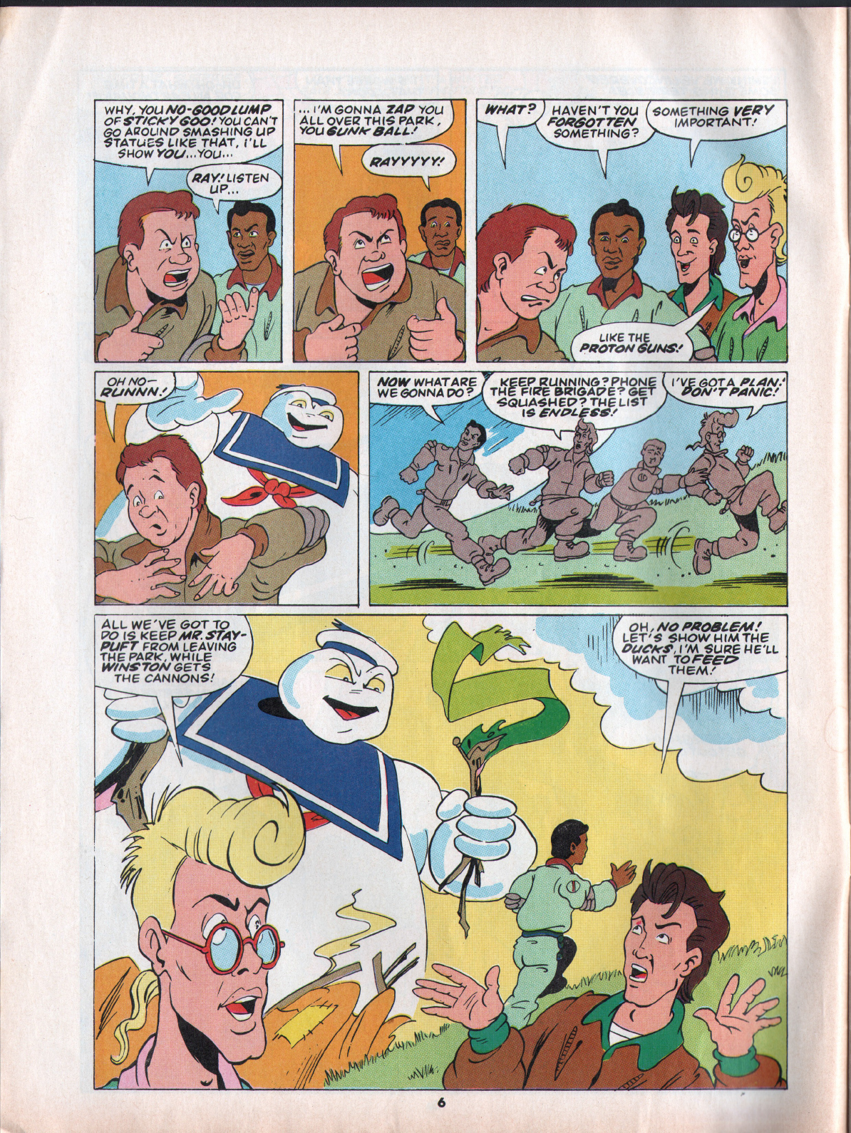 Read online The Real Ghostbusters comic -  Issue #82 - 6