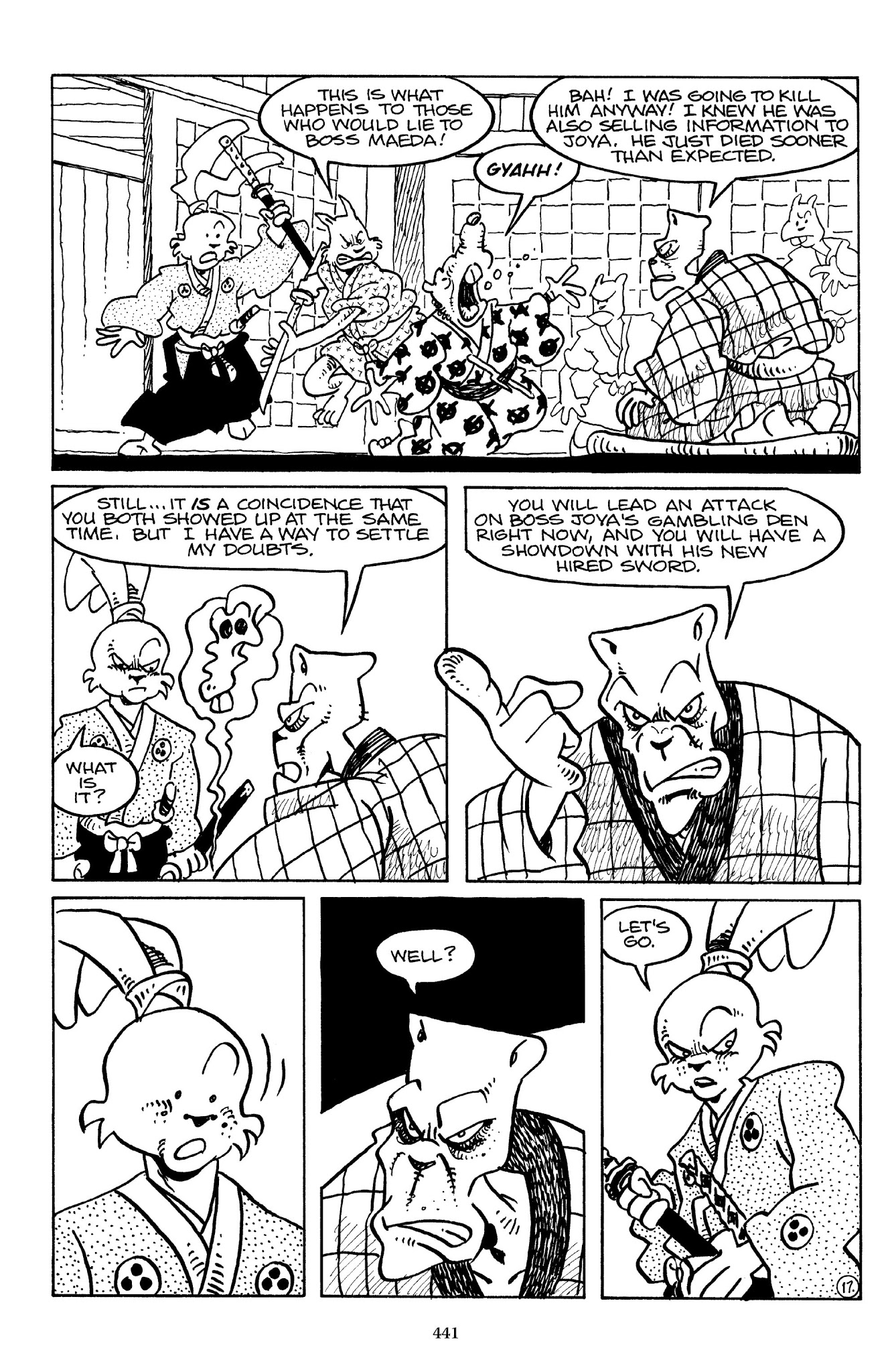 Read online The Usagi Yojimbo Saga comic -  Issue # TPB 3 - 437