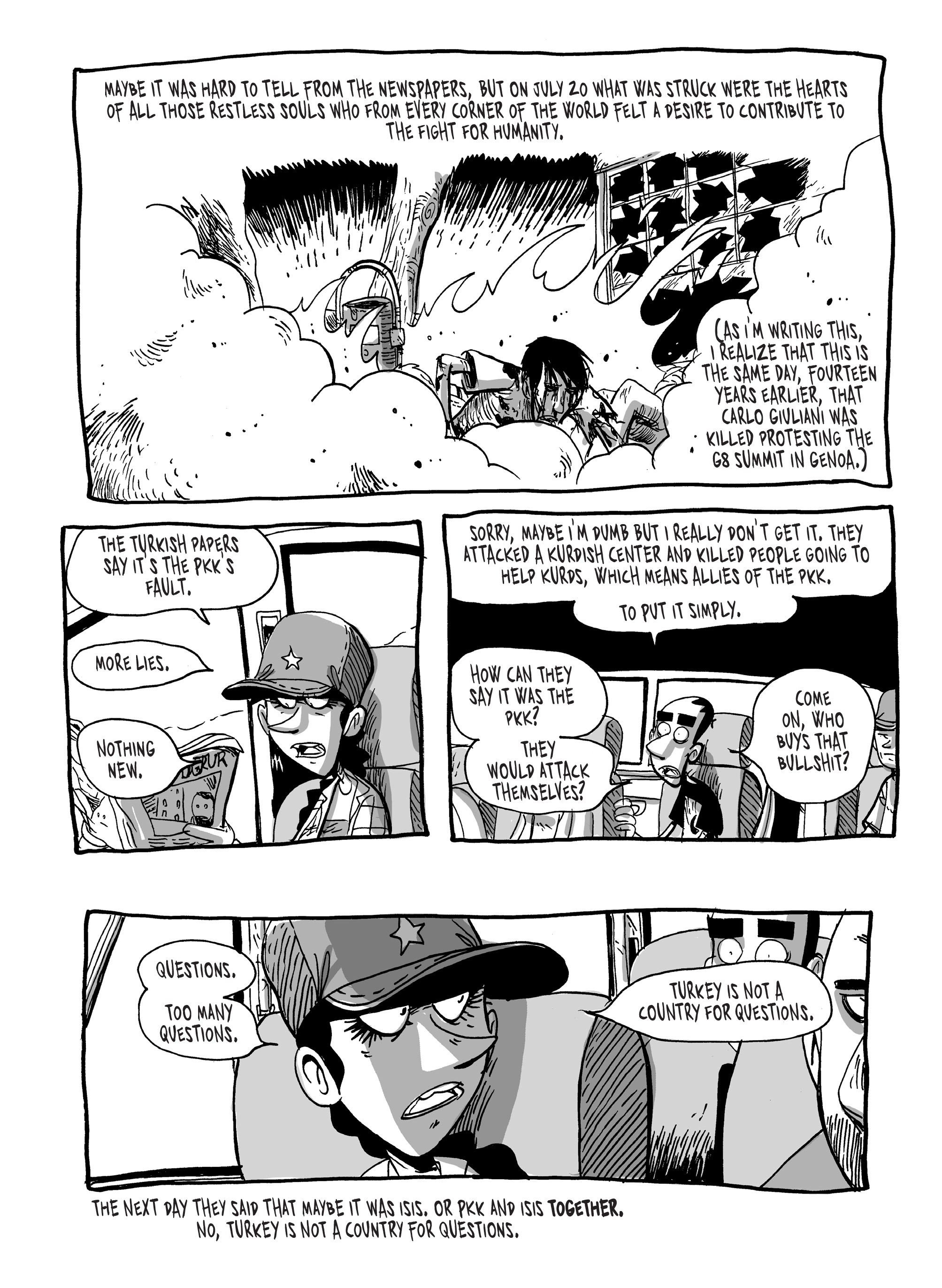 Read online Kobane Calling: Greetings From Northern Syria comic -  Issue # TPB (Part 1) - 98