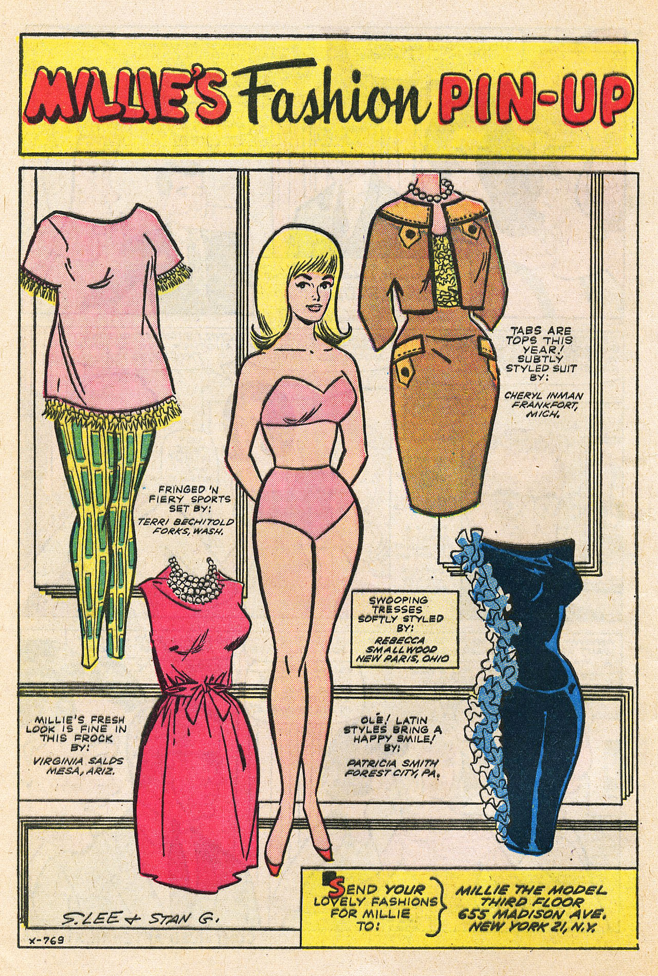 Read online Millie the Model comic -  Issue #123 - 8
