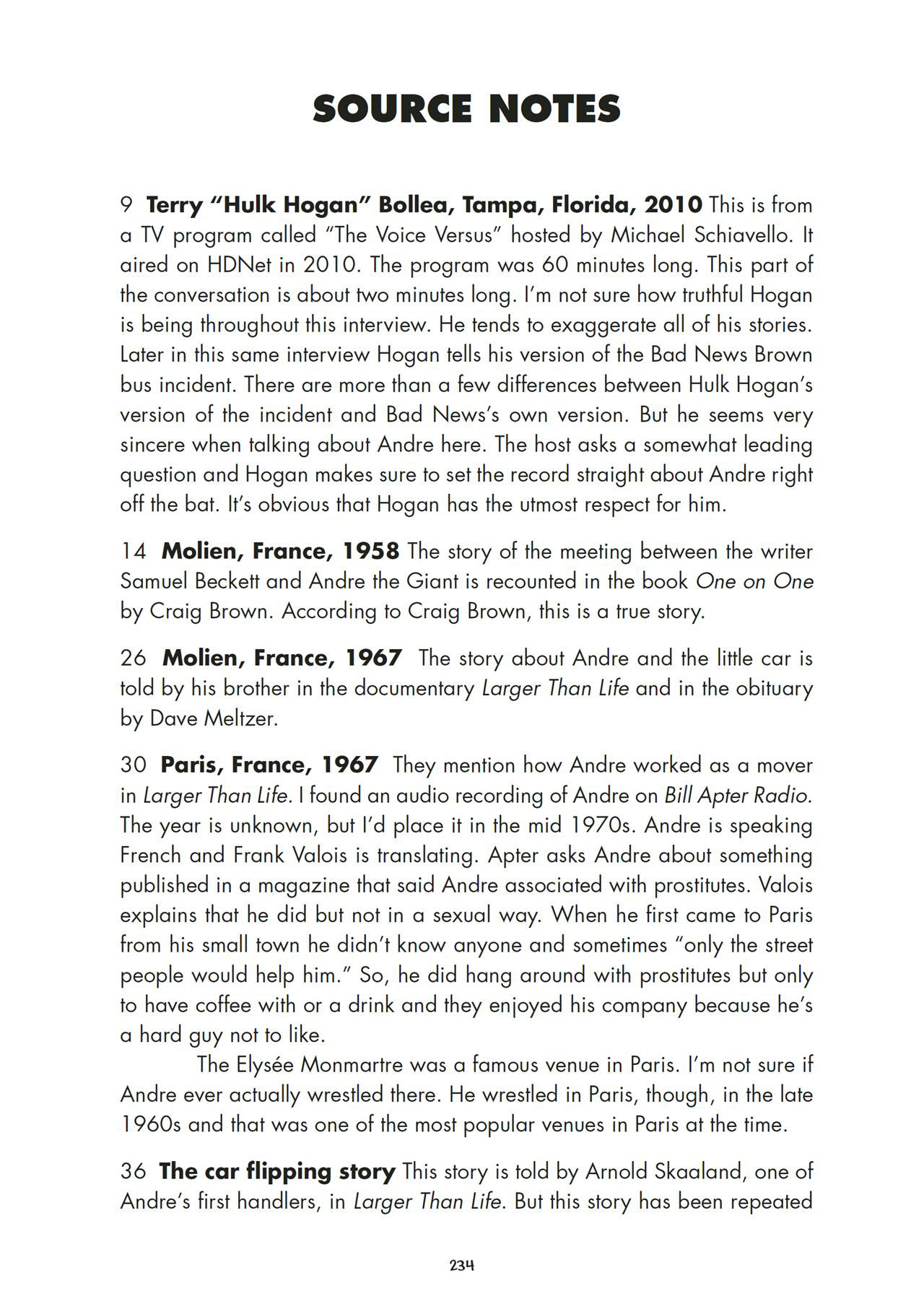 Read online Andre the Giant: Life and Legend comic -  Issue #1 - 234