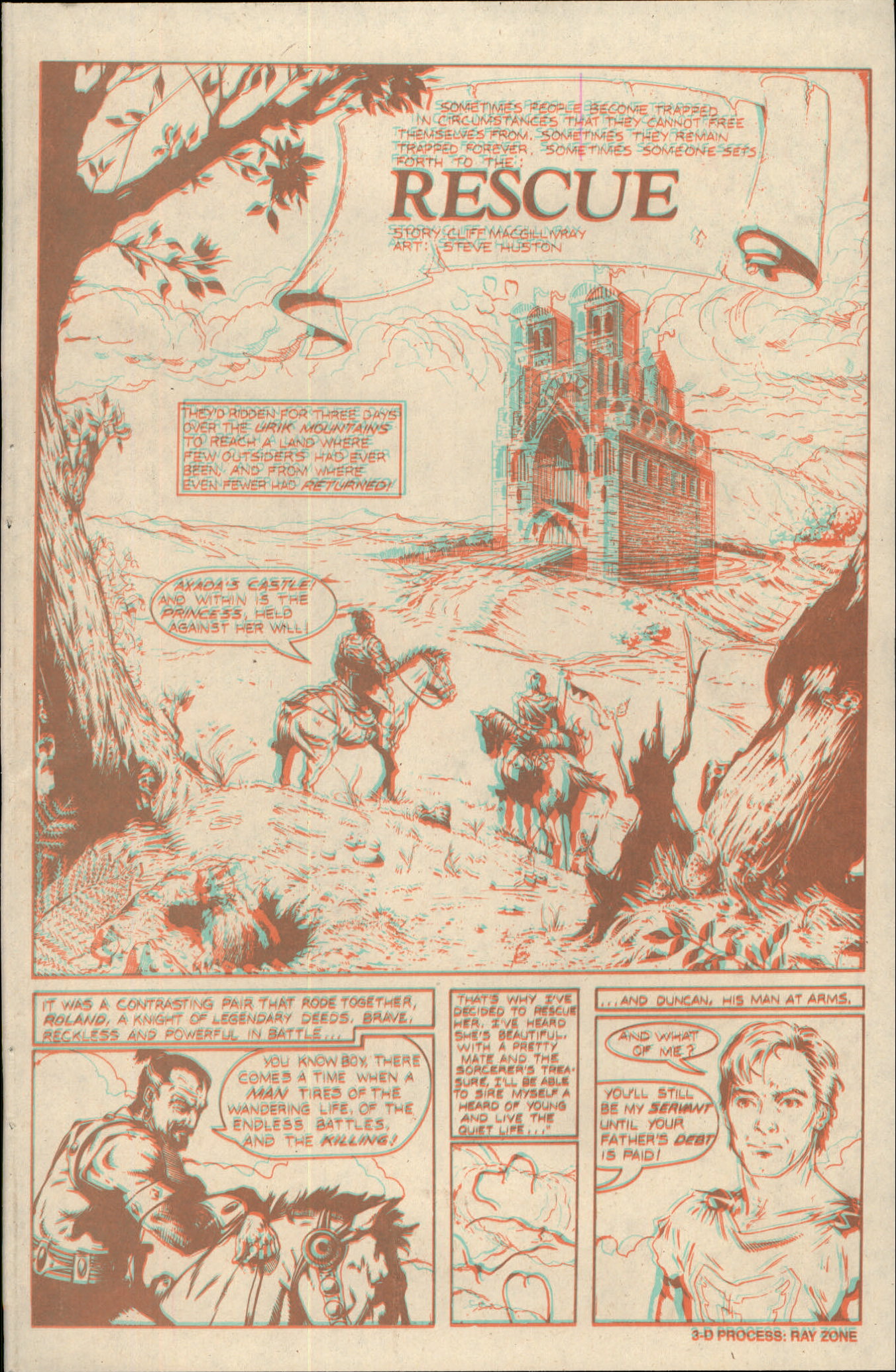 Read online Blackthorne 3-D Series comic -  Issue #3 - 3