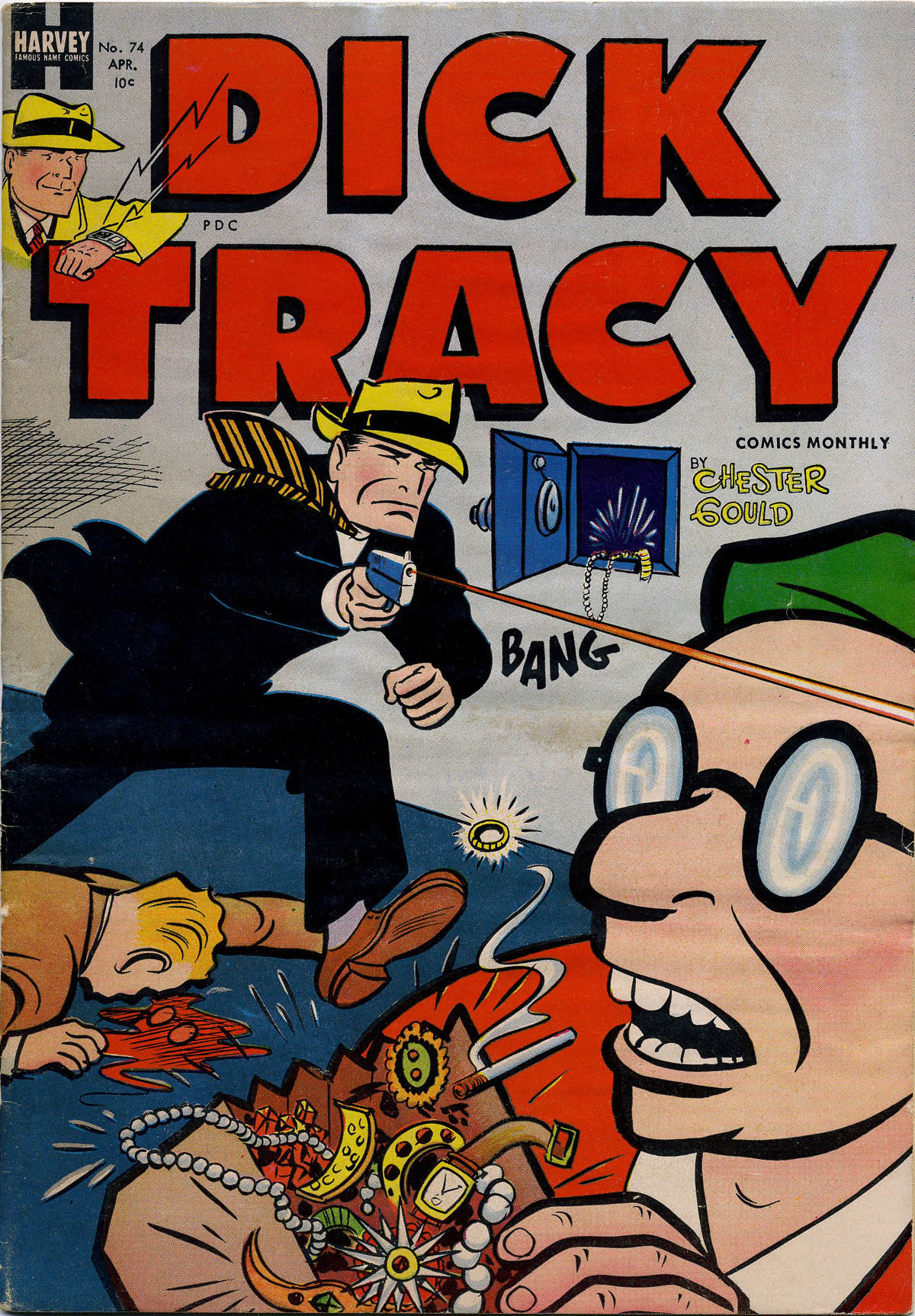 Read online Dick Tracy comic -  Issue #74 - 1