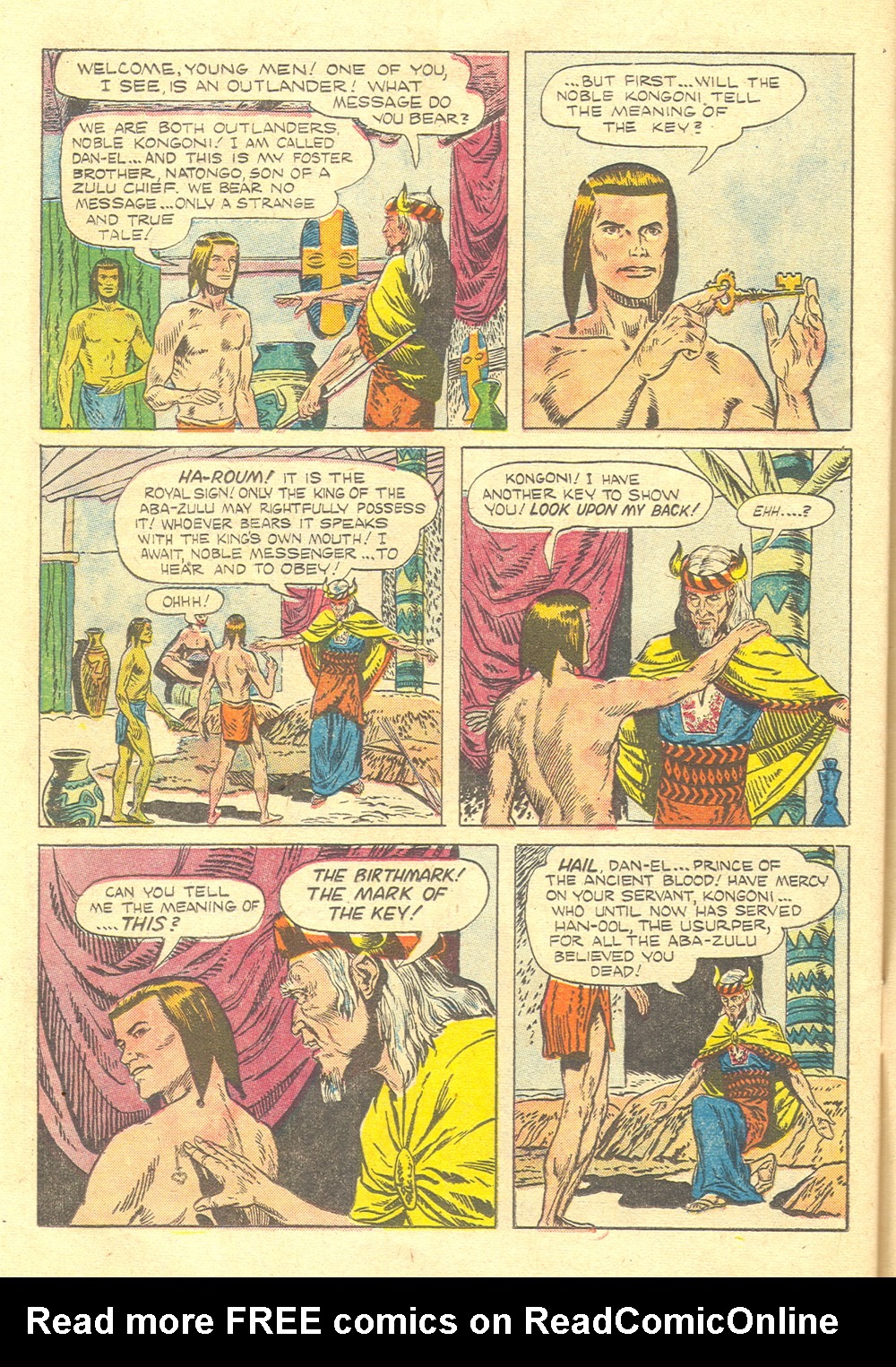 Read online Tarzan (1948) comic -  Issue #39 - 46