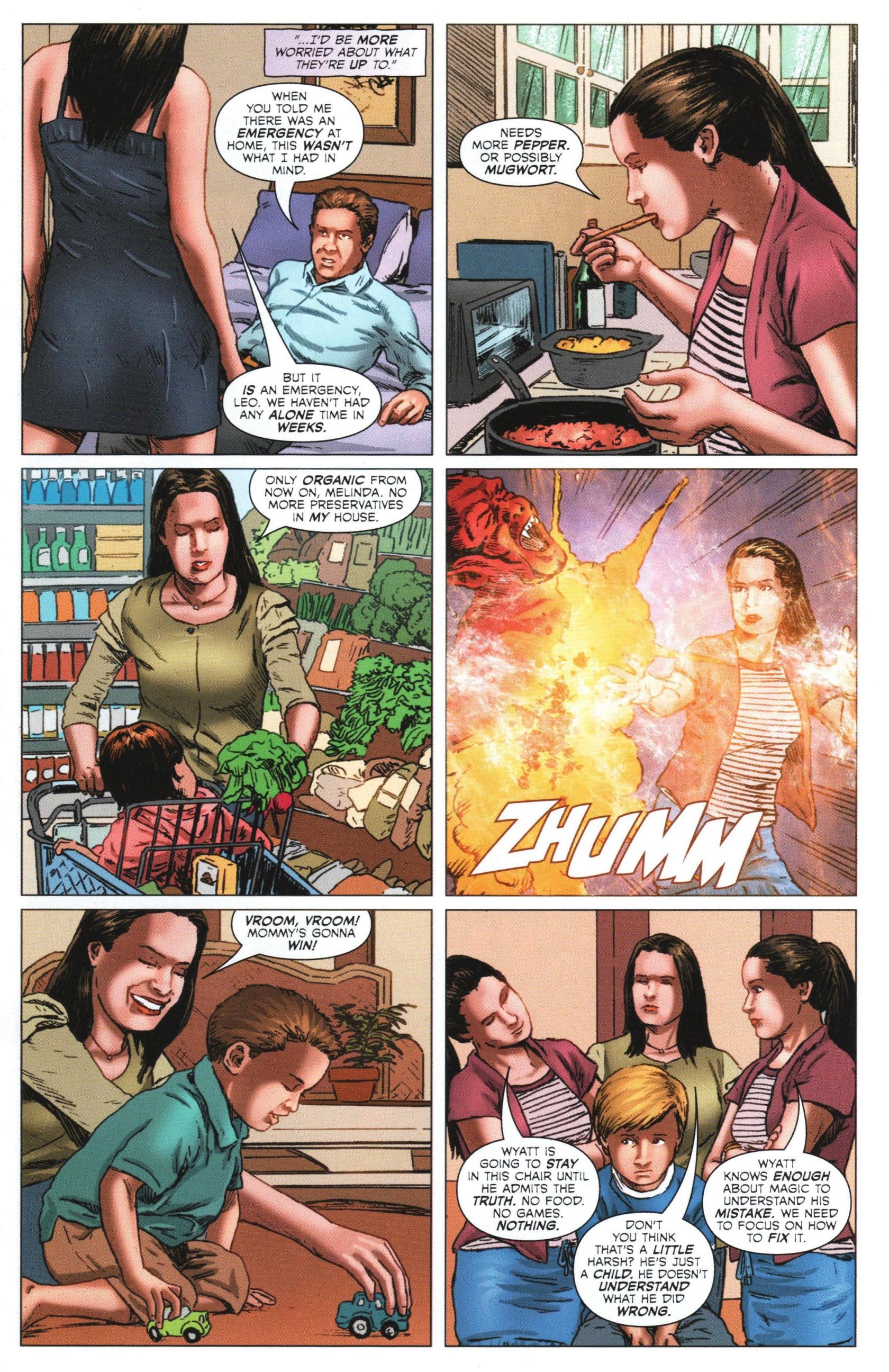 Read online Charmed comic -  Issue #13 - 14