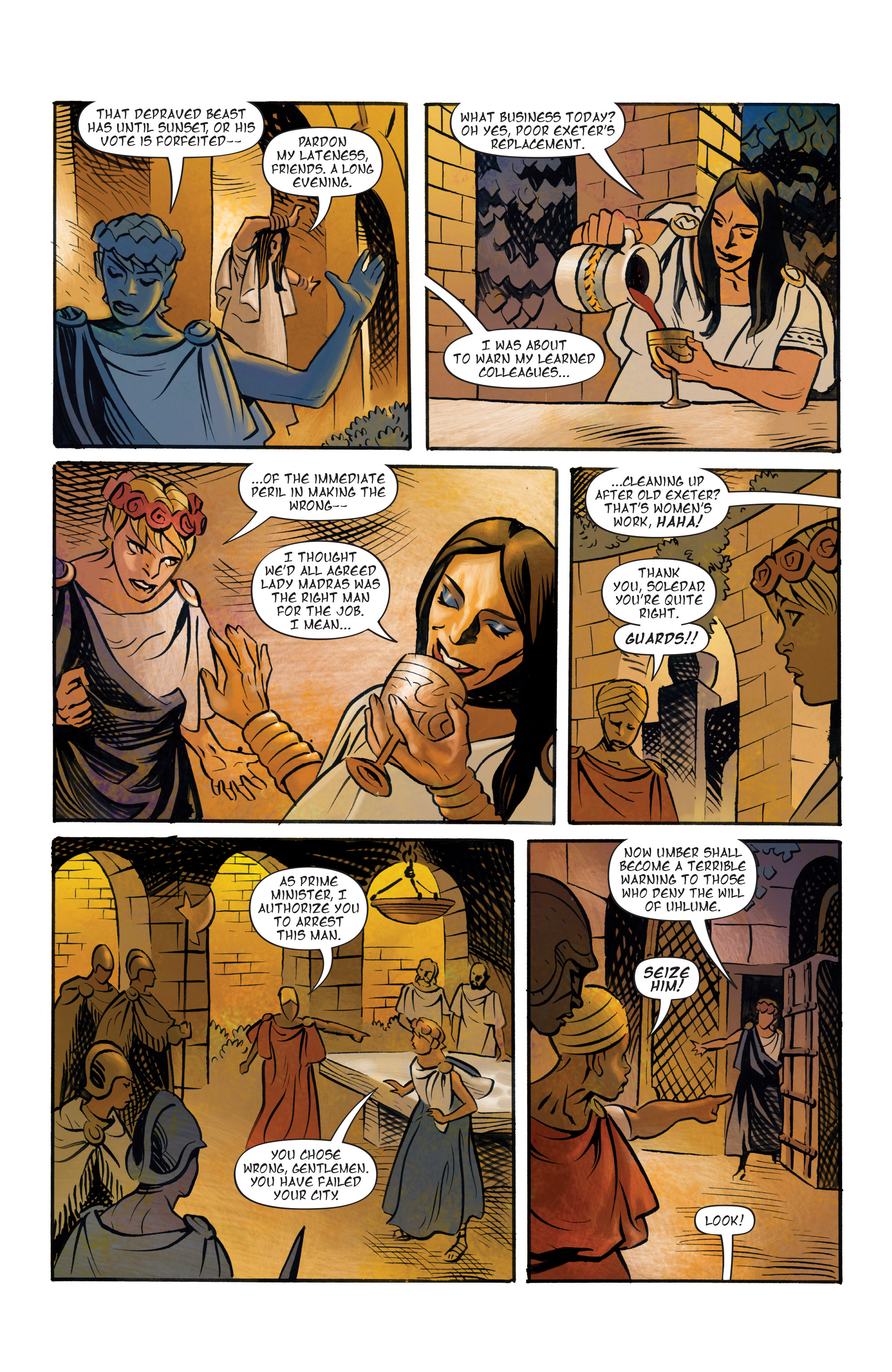 Read online Night's Dominion comic -  Issue #5 - 4