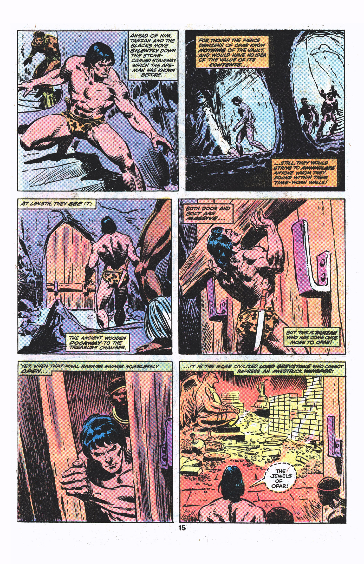Read online Tarzan (1977) comic -  Issue #3 - 9