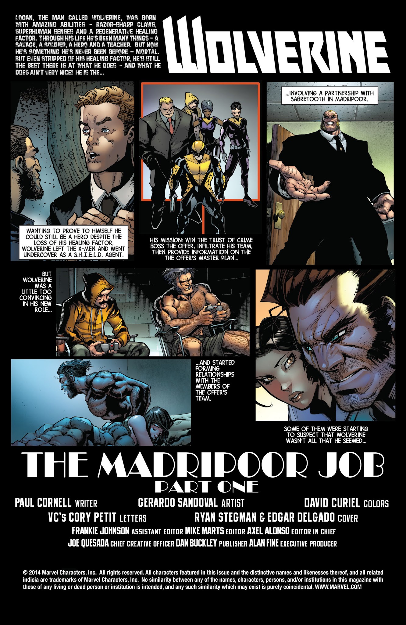 Read online Wolverine (2014) comic -  Issue #6 - 2