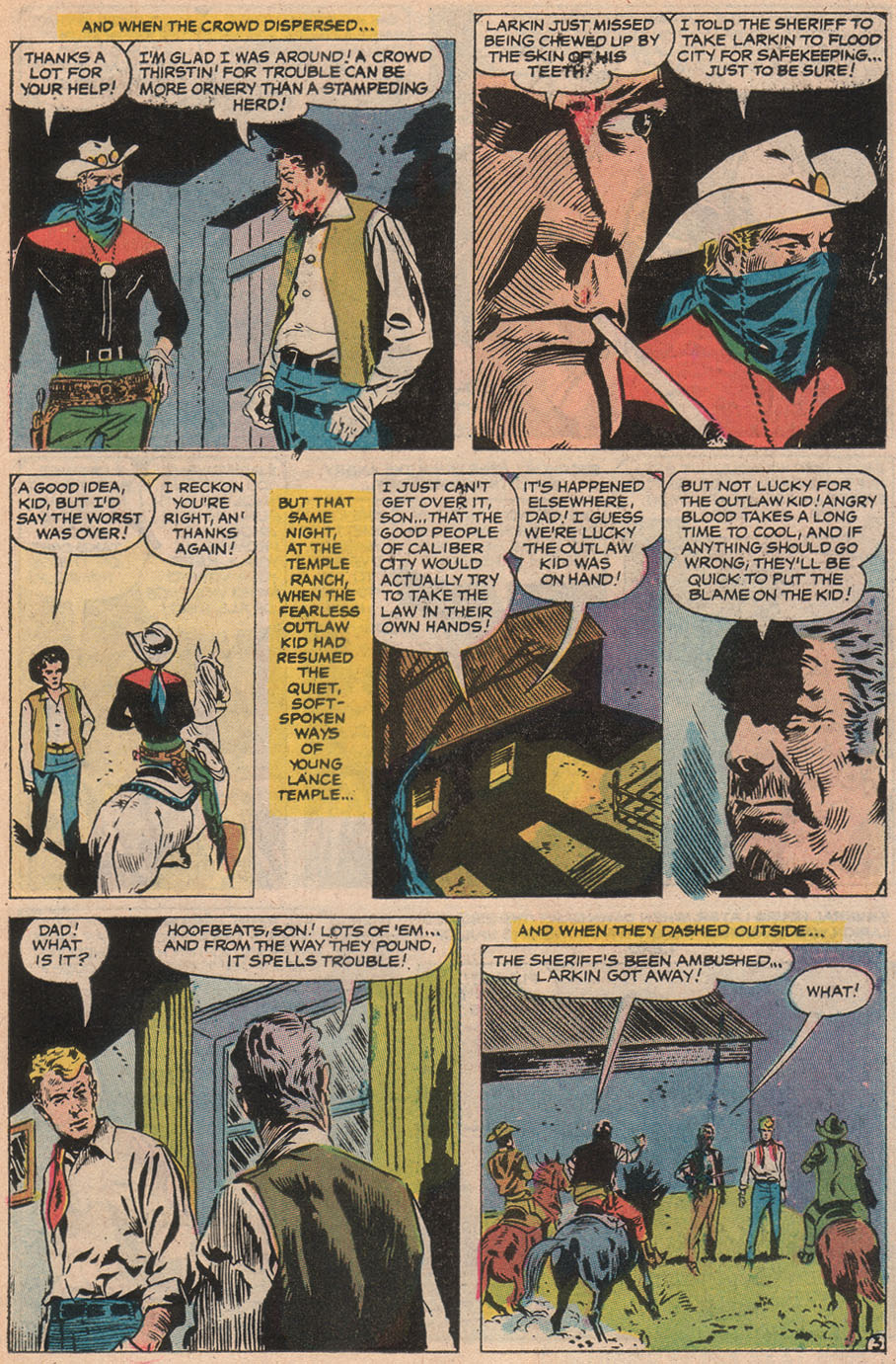 Read online The Outlaw Kid (1970) comic -  Issue #2 - 23
