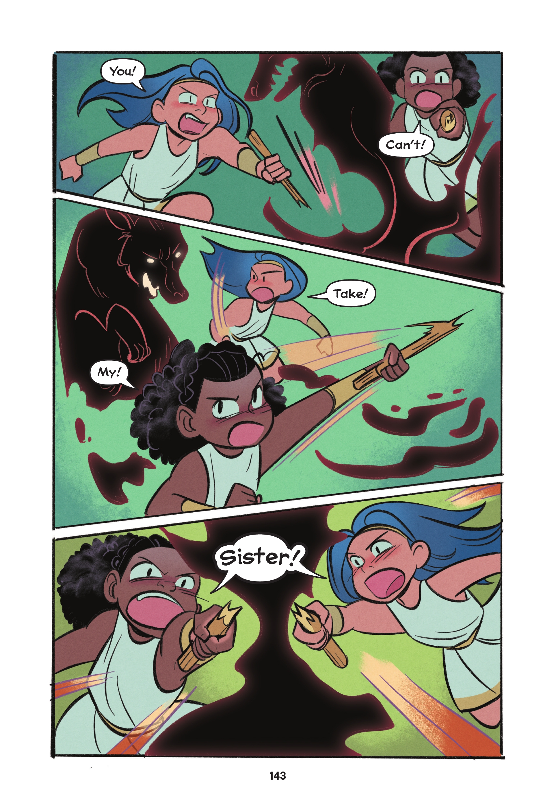 Read online Diana and Nubia: Princesses of the Amazons comic -  Issue # TPB (Part 2) - 40