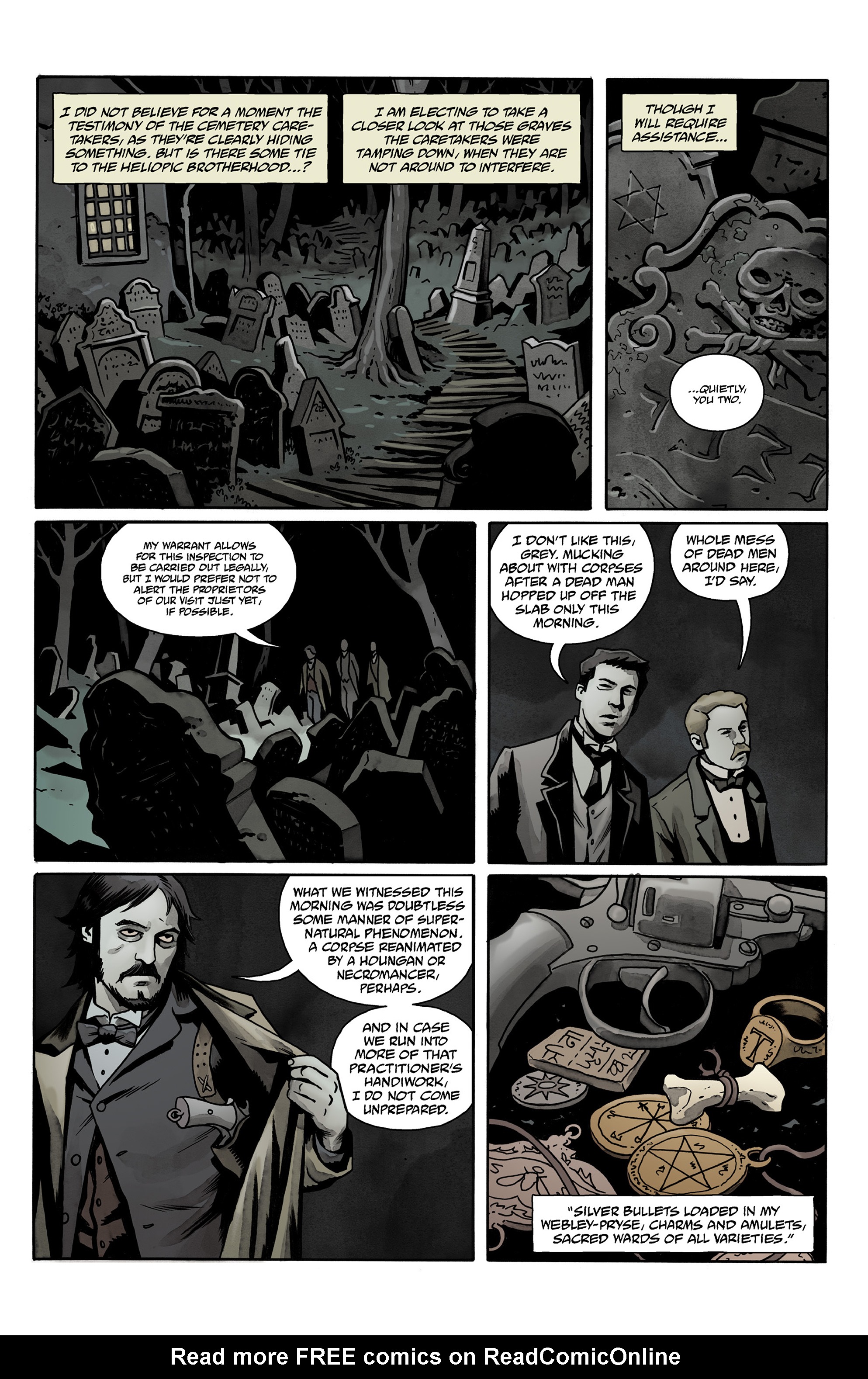 Read online Witchfinder: City of the Dead comic -  Issue #1 - 20
