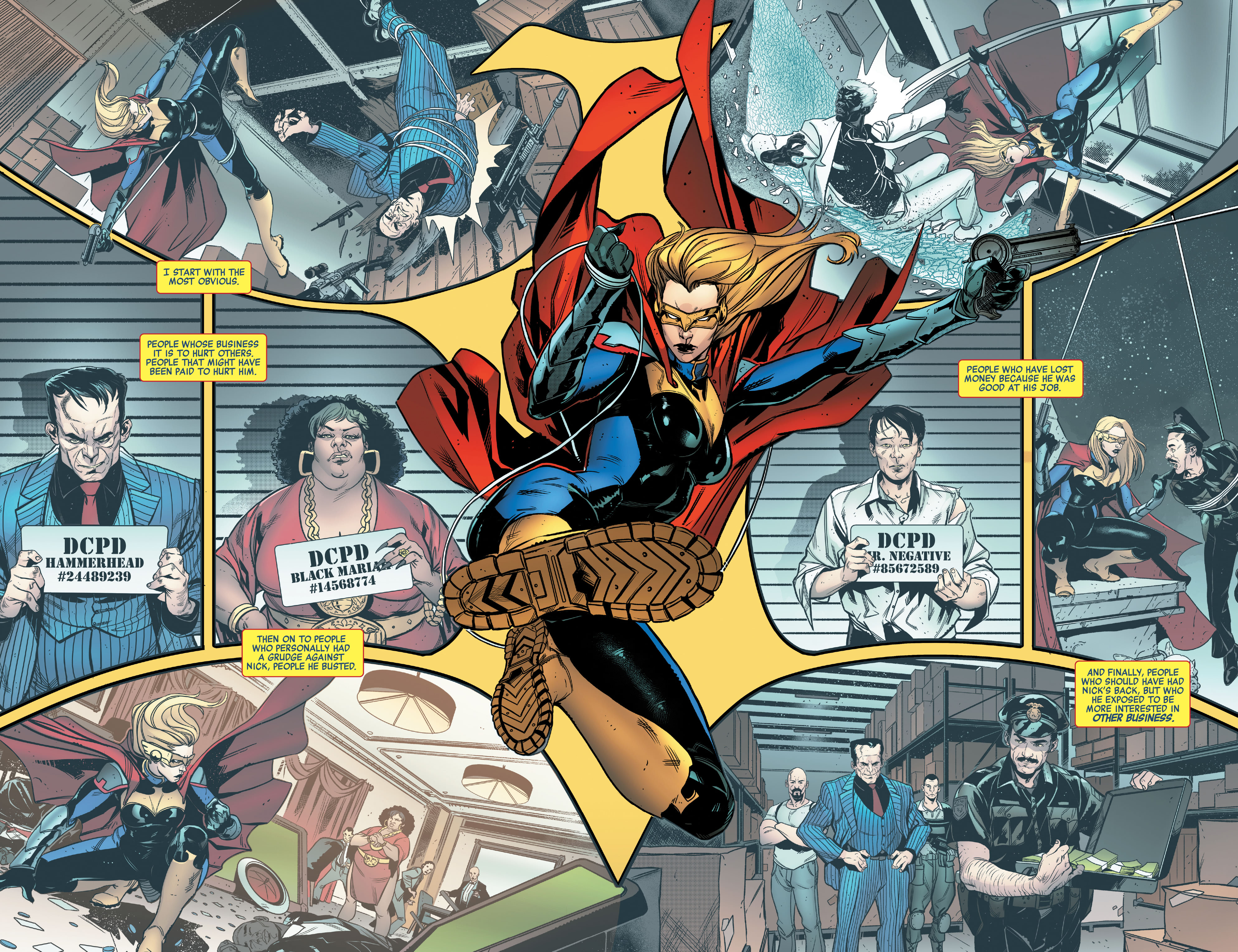 Read online Heroes Reborn: One-Shots comic -  Issue # Night-Gwen - 16
